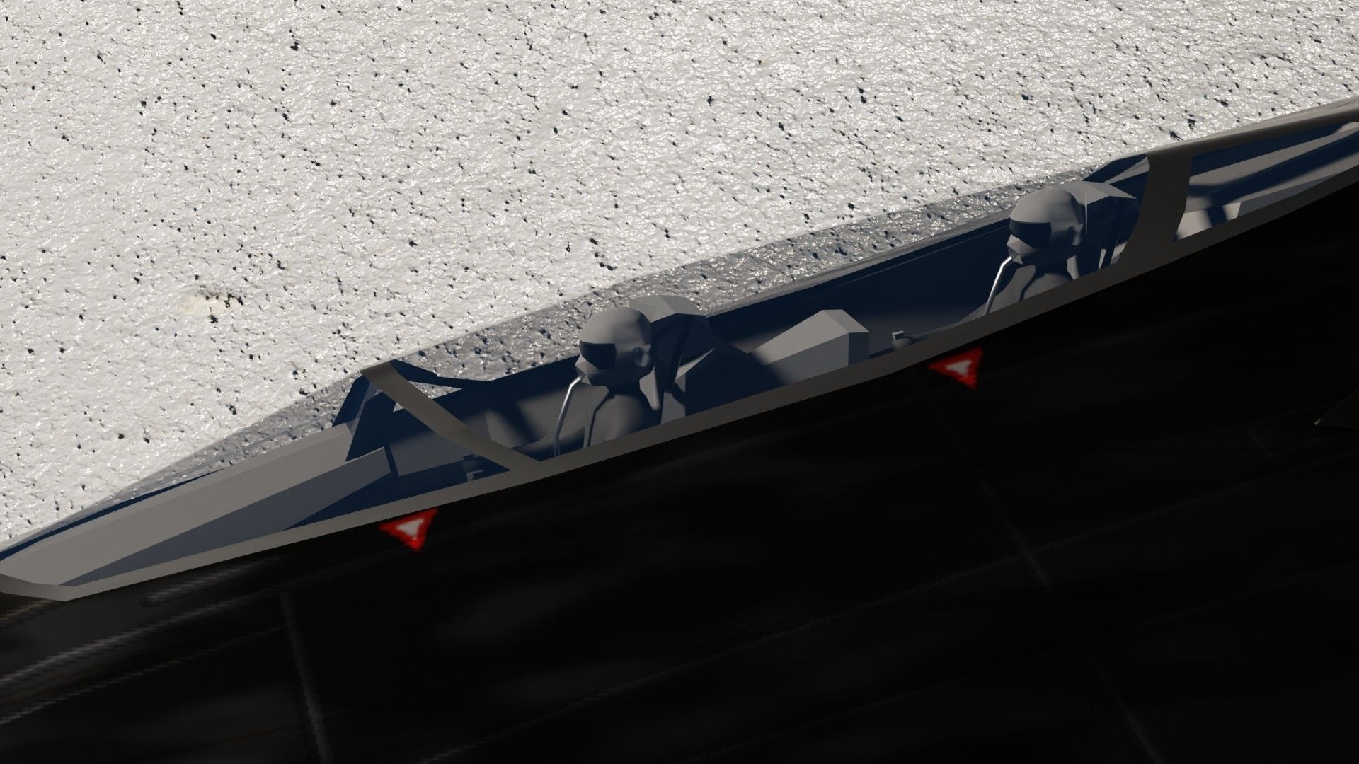 Lockheed EFX-70 Panther 2 concept interceptor Low-poly 3D model_16