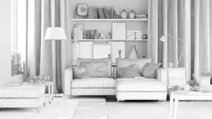 Photorealistic House Interior Collection1