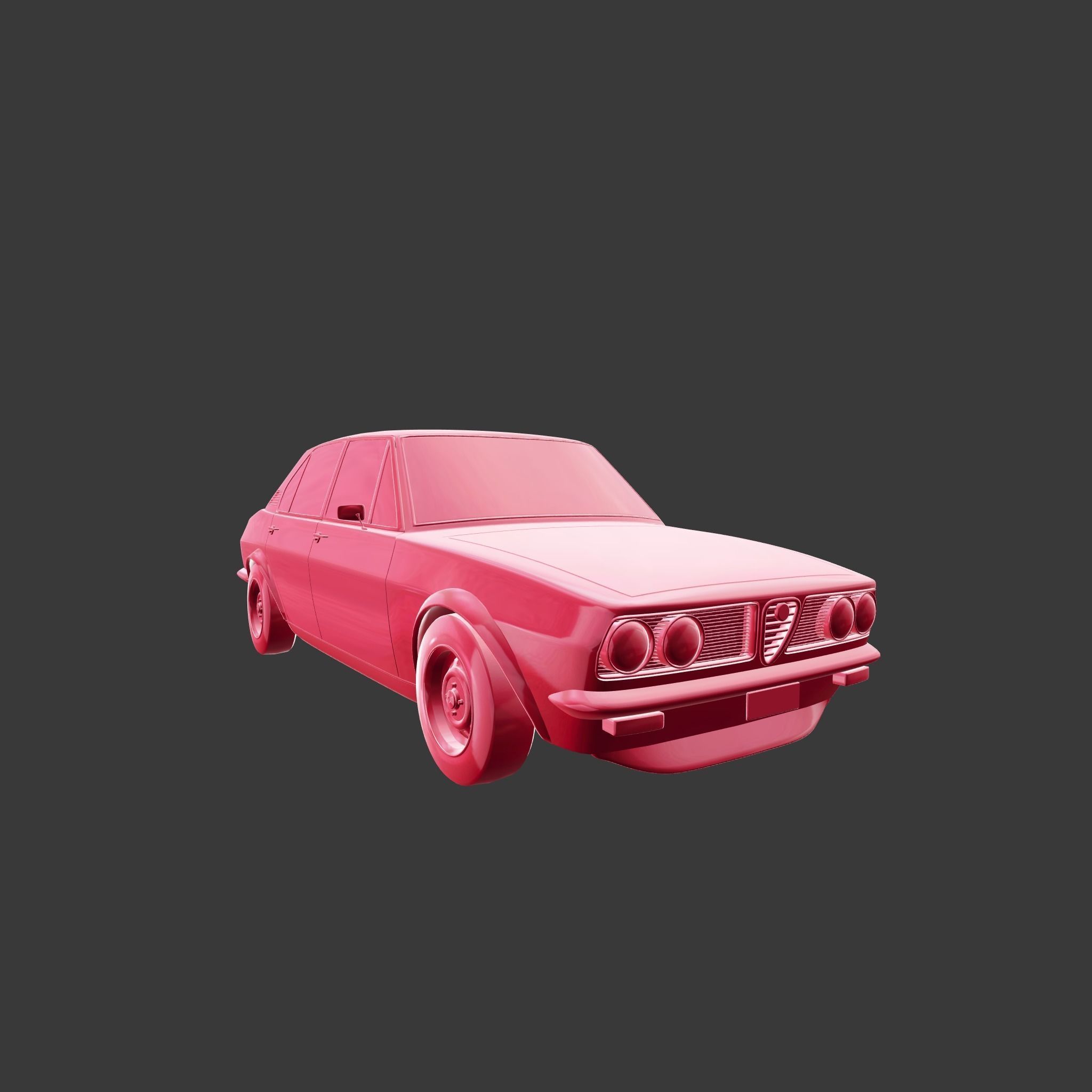 Alfa Romeo Alfetta 1973 3D model_13