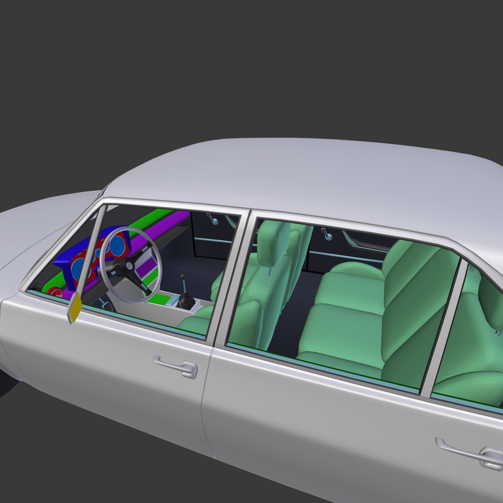 Alfa Romeo Alfetta 1973 3D model_3