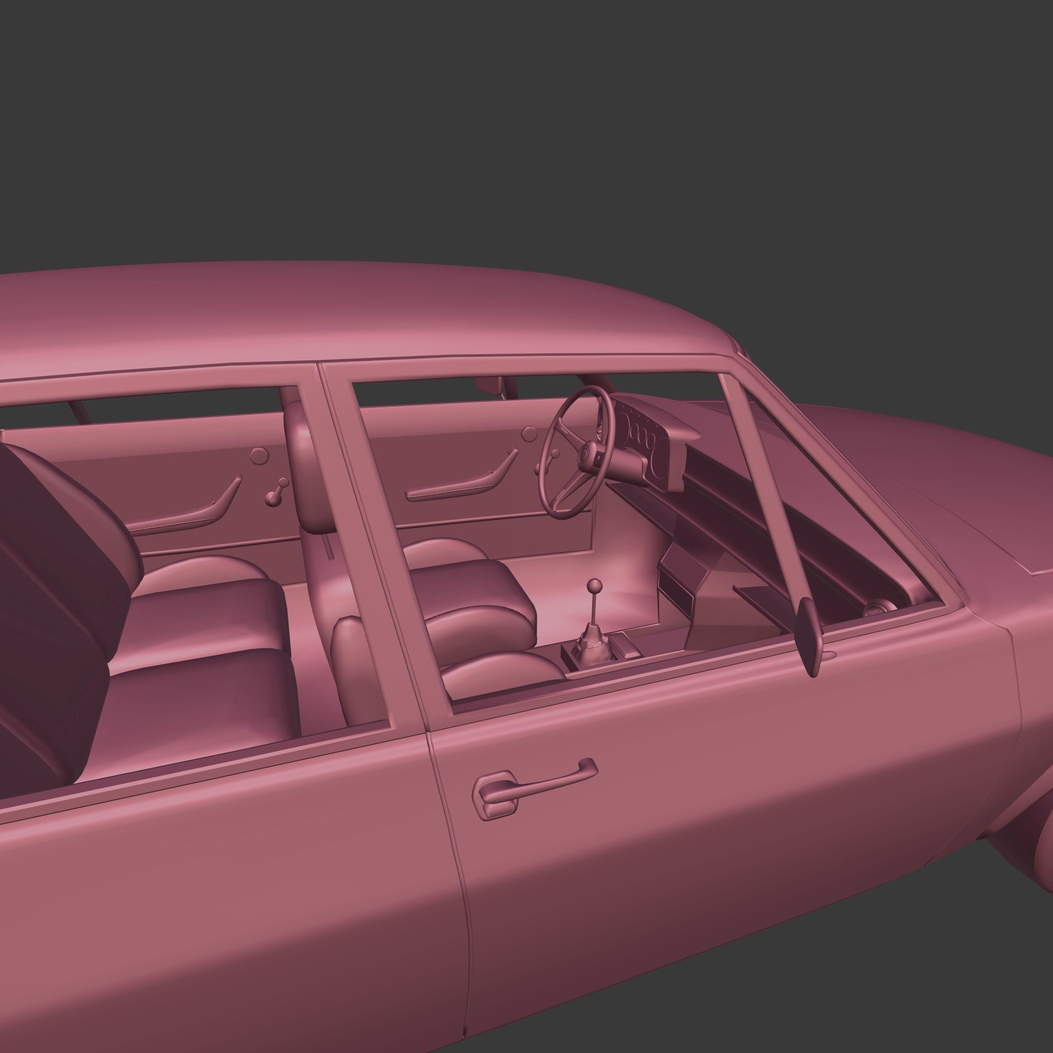 Alfa Romeo Alfetta 1973 3D model_4