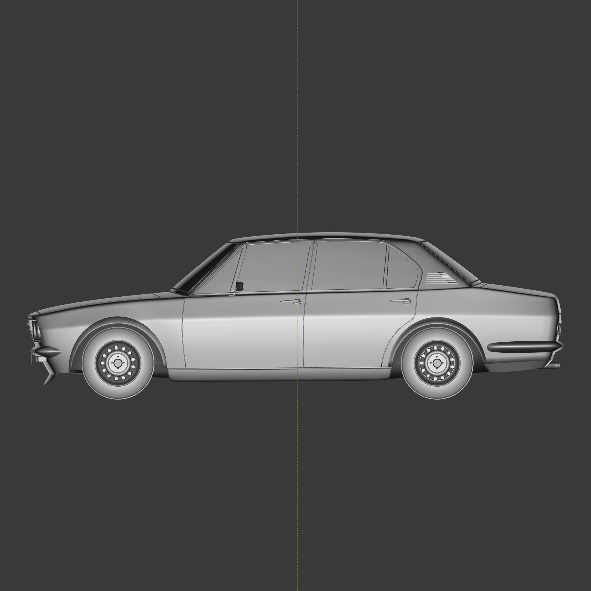 Alfa Romeo Alfetta 1973 3D model_10