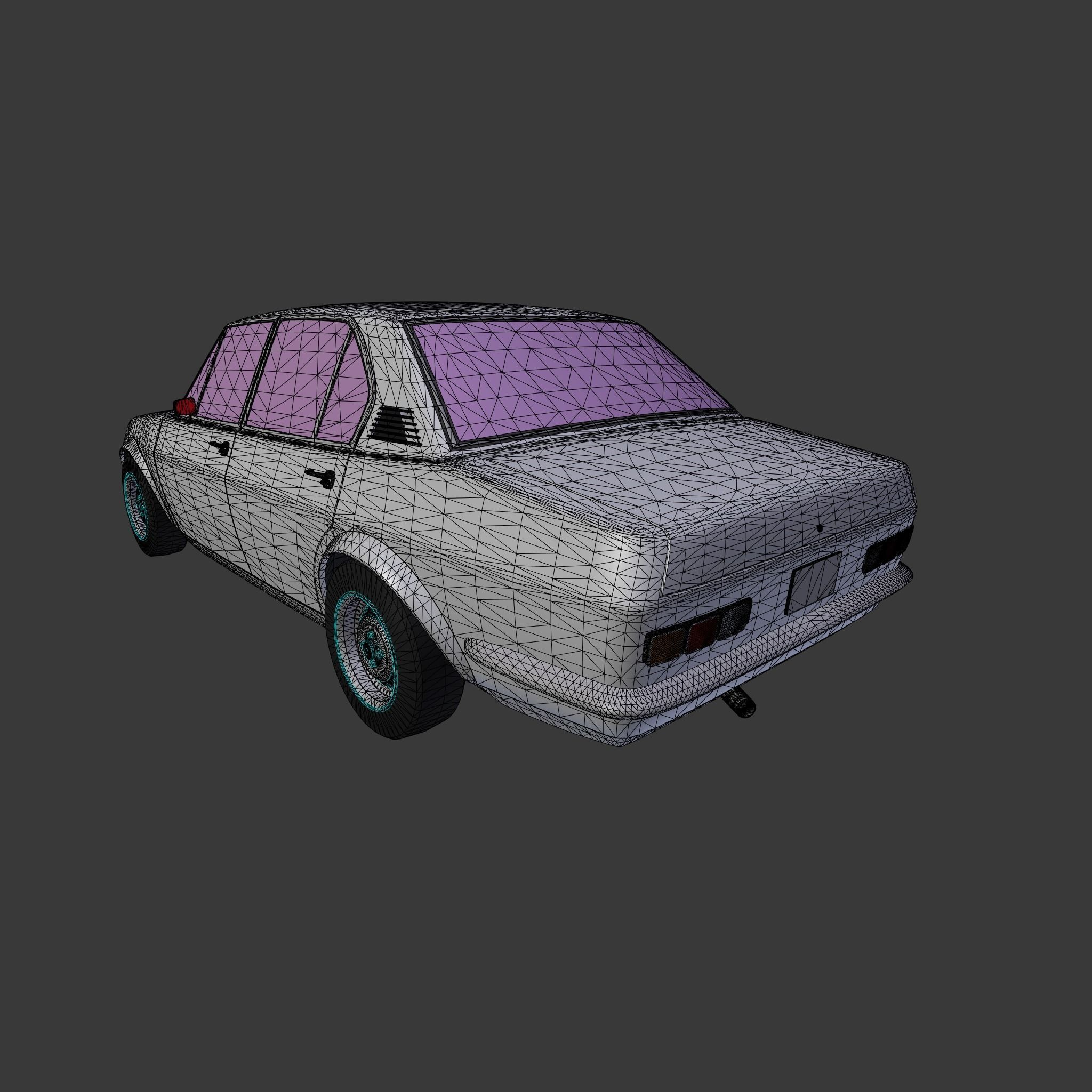 Alfa Romeo Alfetta 1973 3D model_6