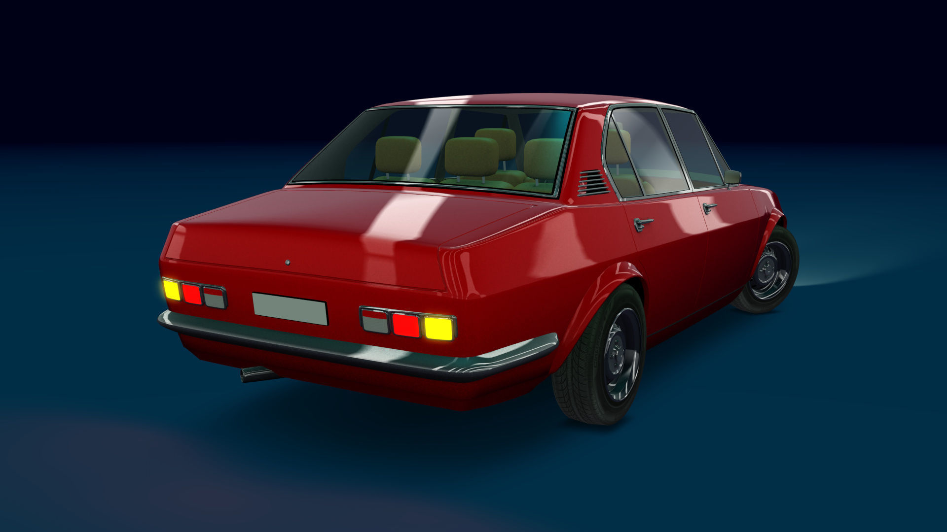 Alfa Romeo Alfetta 1973 3D model_11