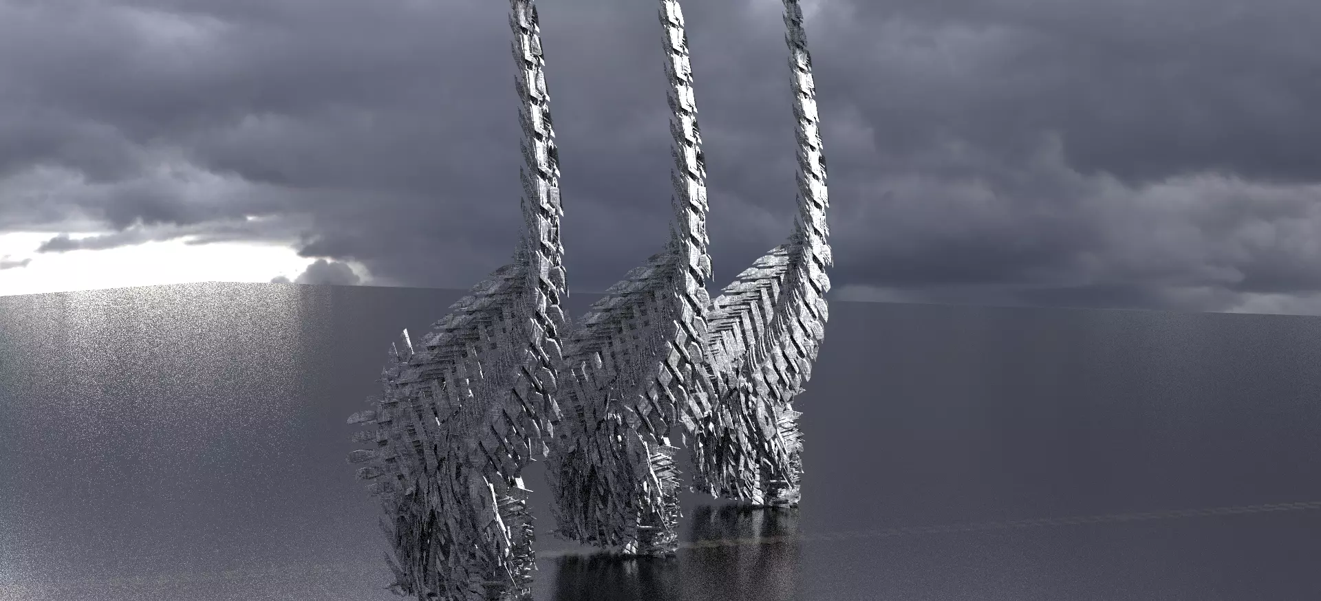 Dreadnaught Ship Wreck Spine 1   3D model_0