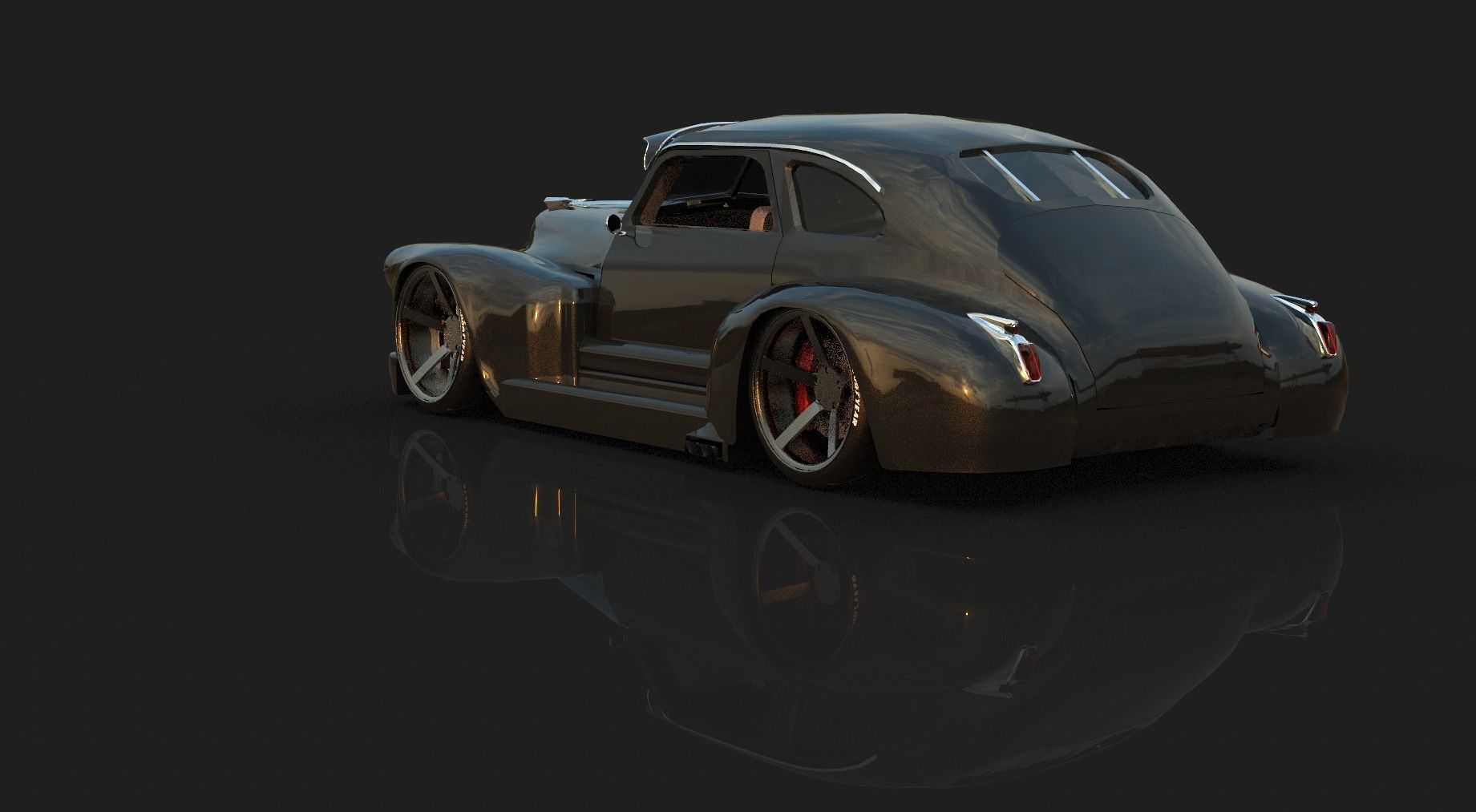 1941 Cadillac Series 61 Widebody 3D model_1