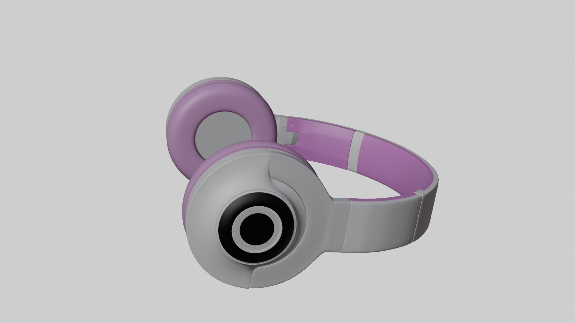 Casque audio 3D model_3