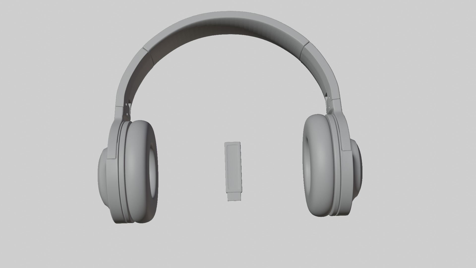 Casque audio 3D model_8