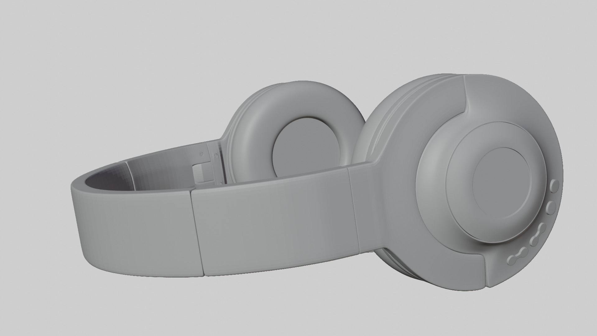 Casque audio 3D model_6