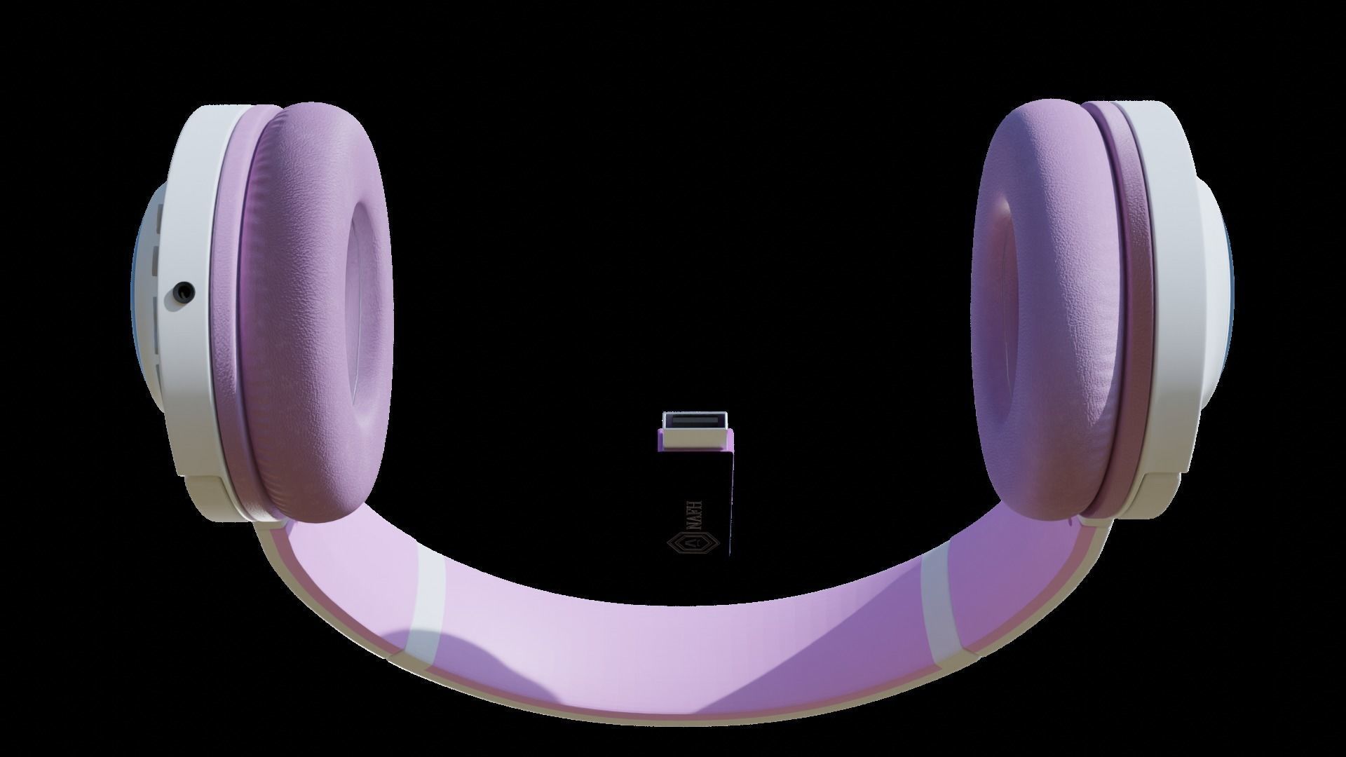 Casque audio 3D model_12