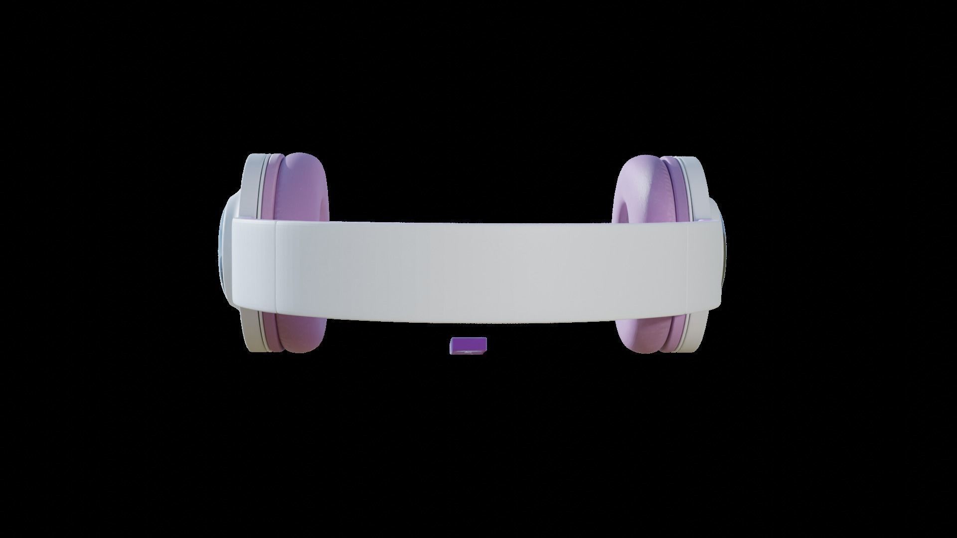 Casque audio 3D model_13