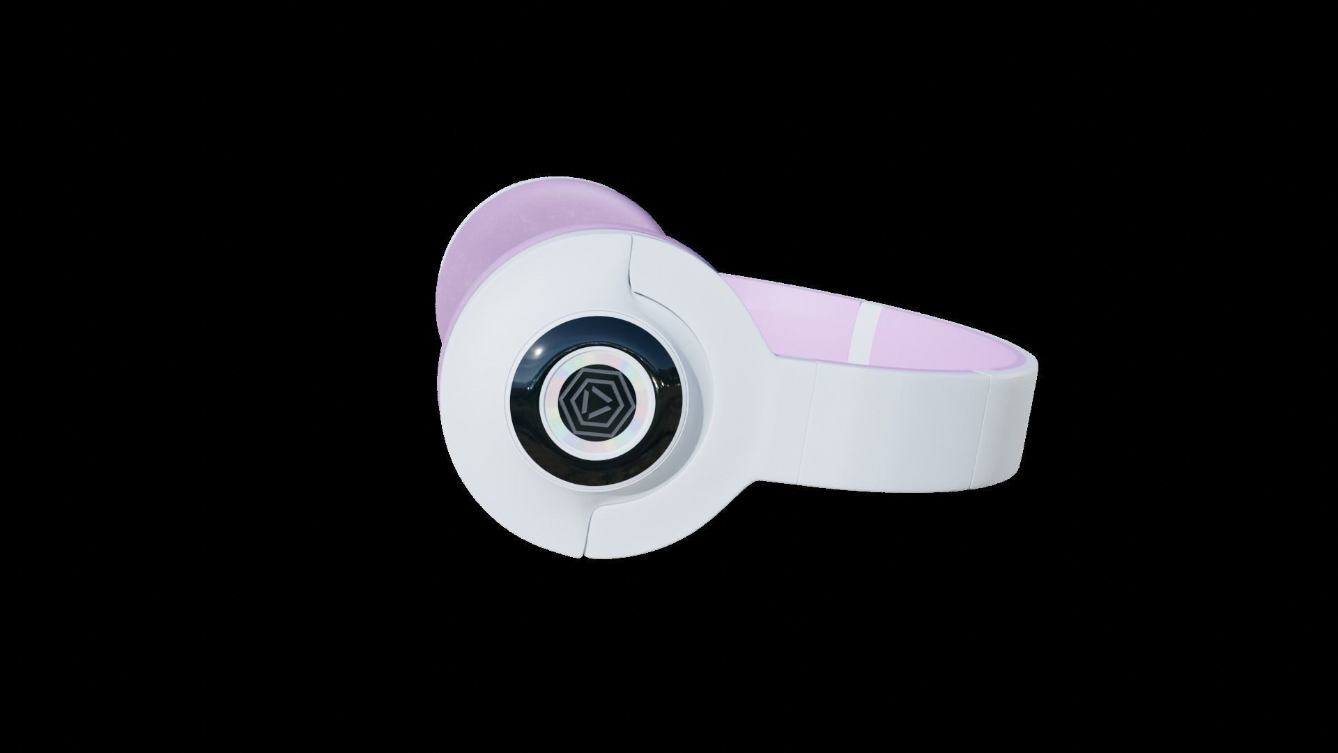 Casque audio 3D model_1