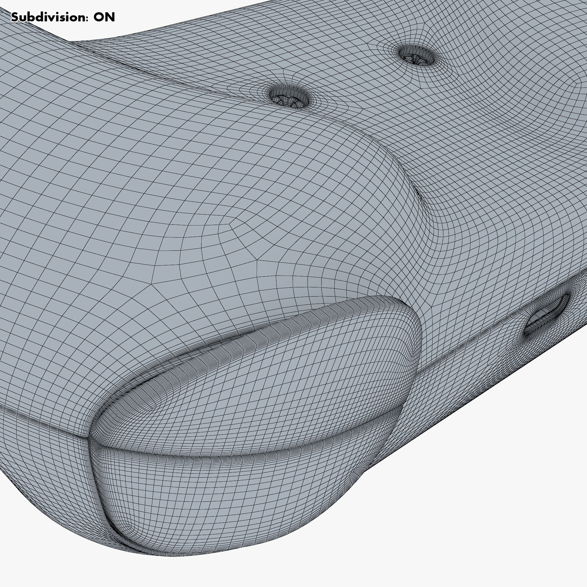 Generic Video Game Controller M 7 3D model_35