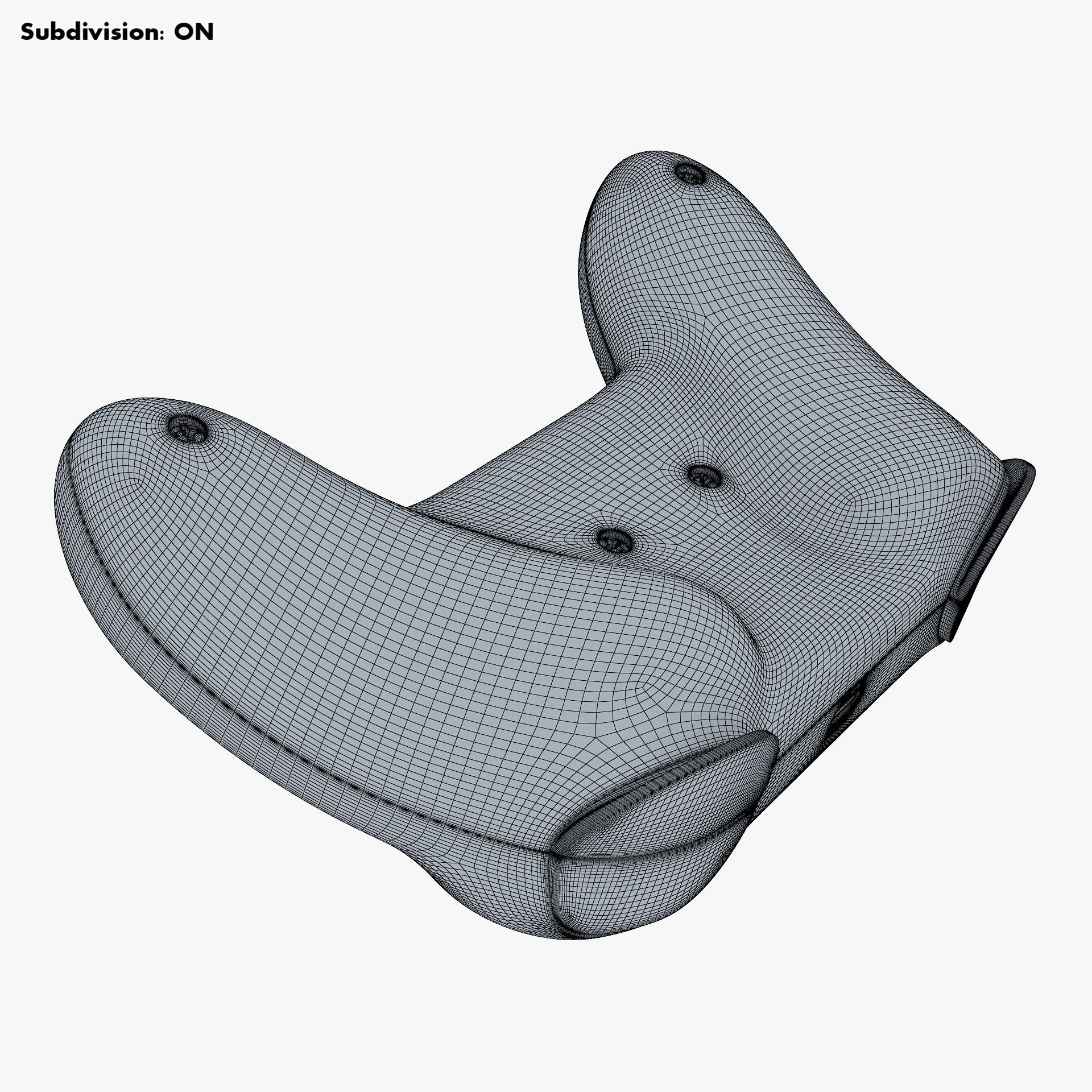 Generic Video Game Controller M 7 3D model_33