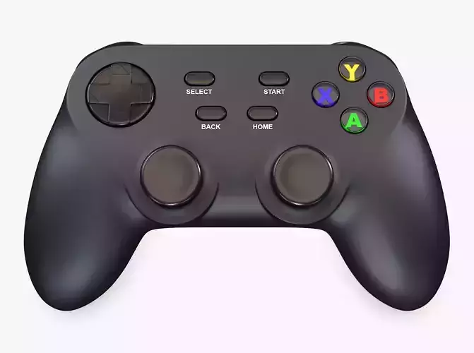 Generic Video Game Controller M 7 3D model