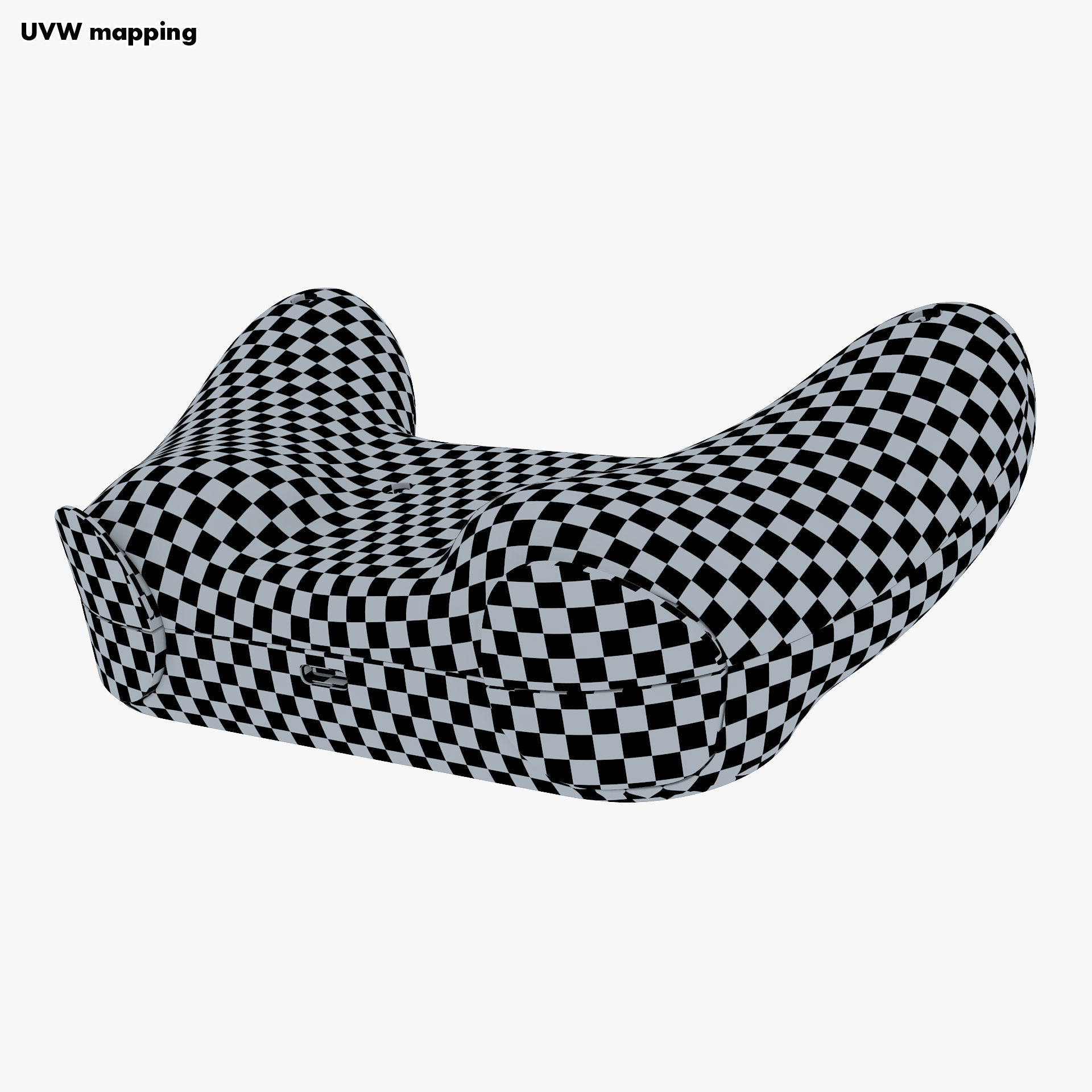 Generic Video Game Controller M 7 3D model_40