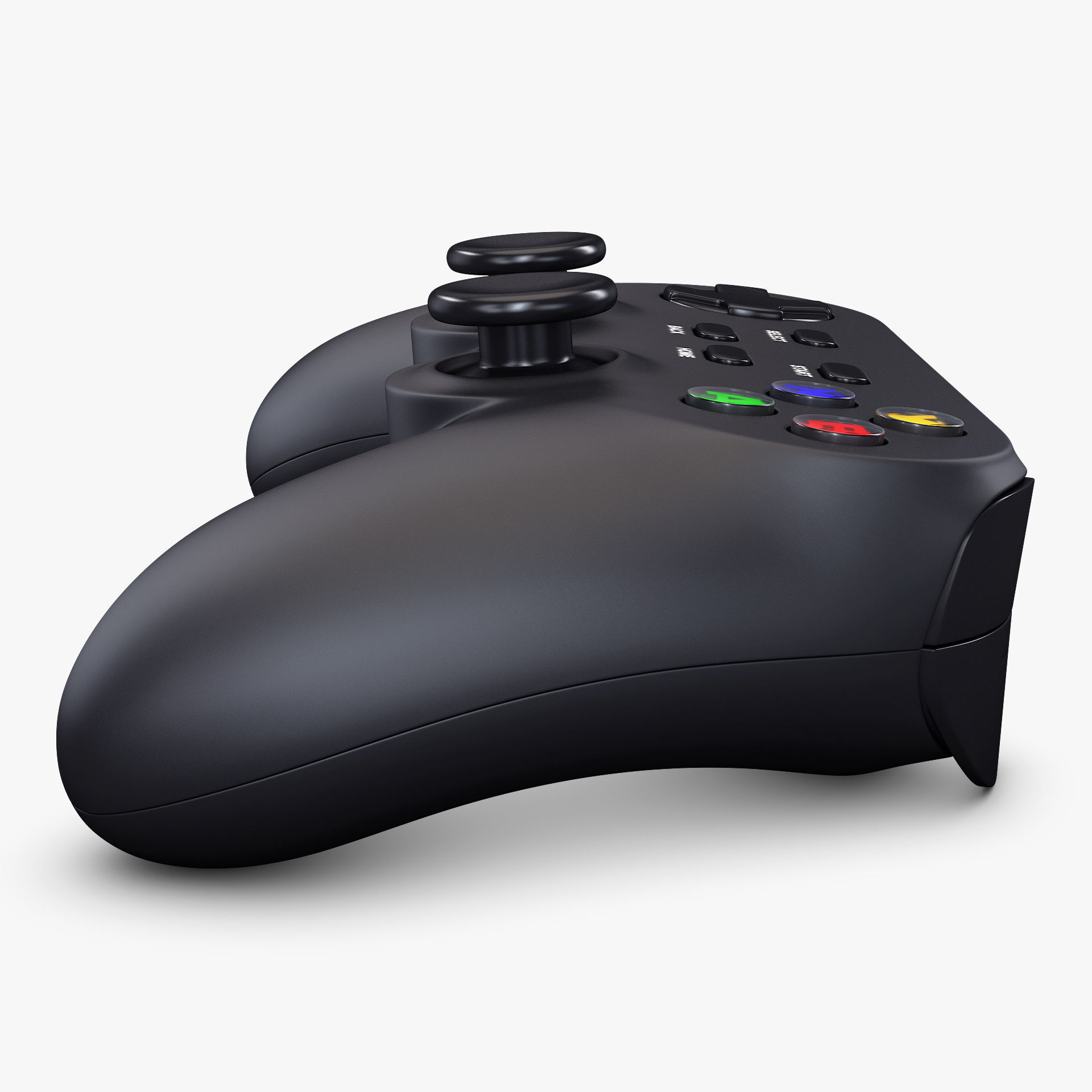 Generic Video Game Controller M 7 3D model_6