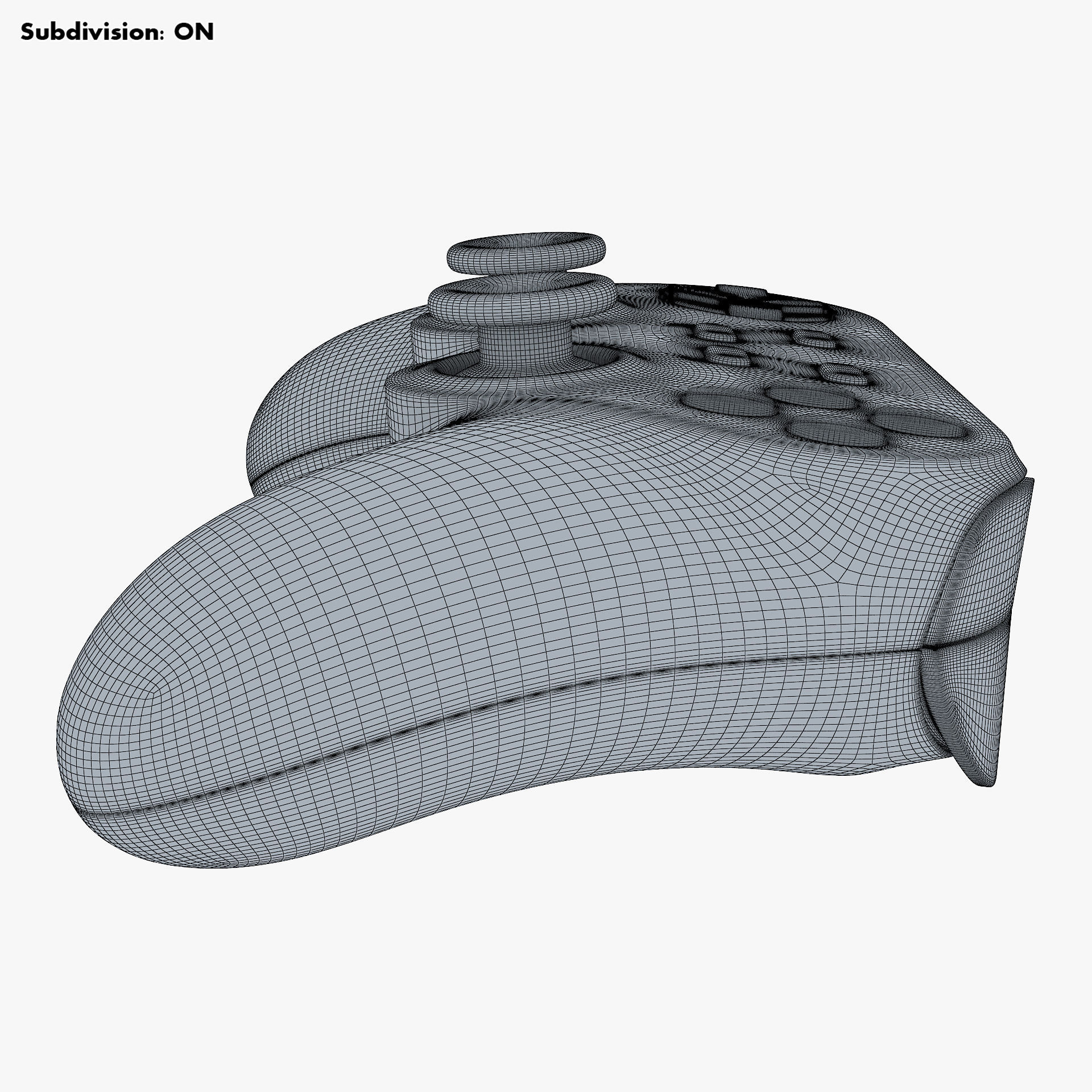 Generic Video Game Controller M 7 3D model_25