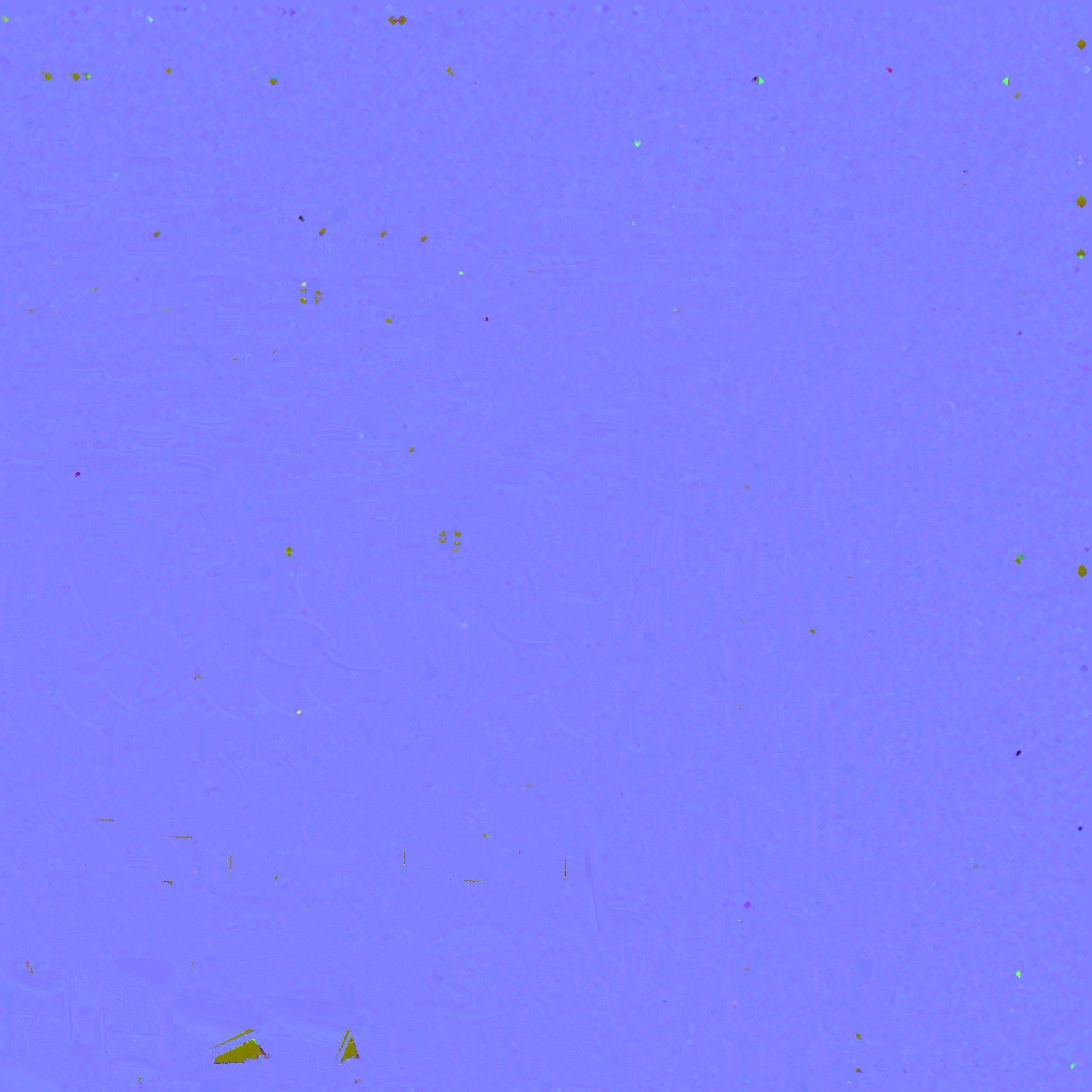 chihuahua-fighting-machine rug with speckles Low-poly 3D model_11