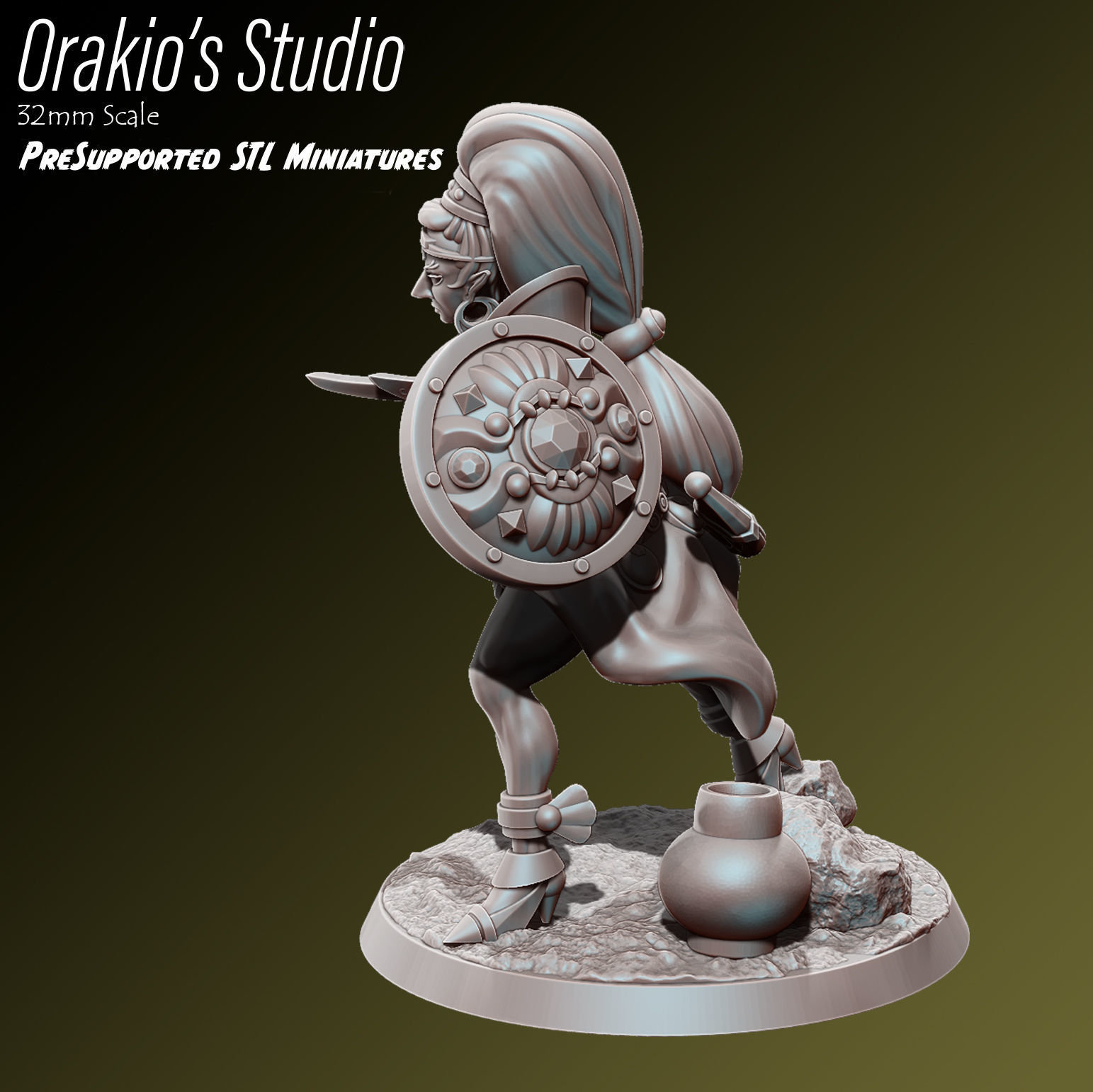 Desert Chief 3D print model_2