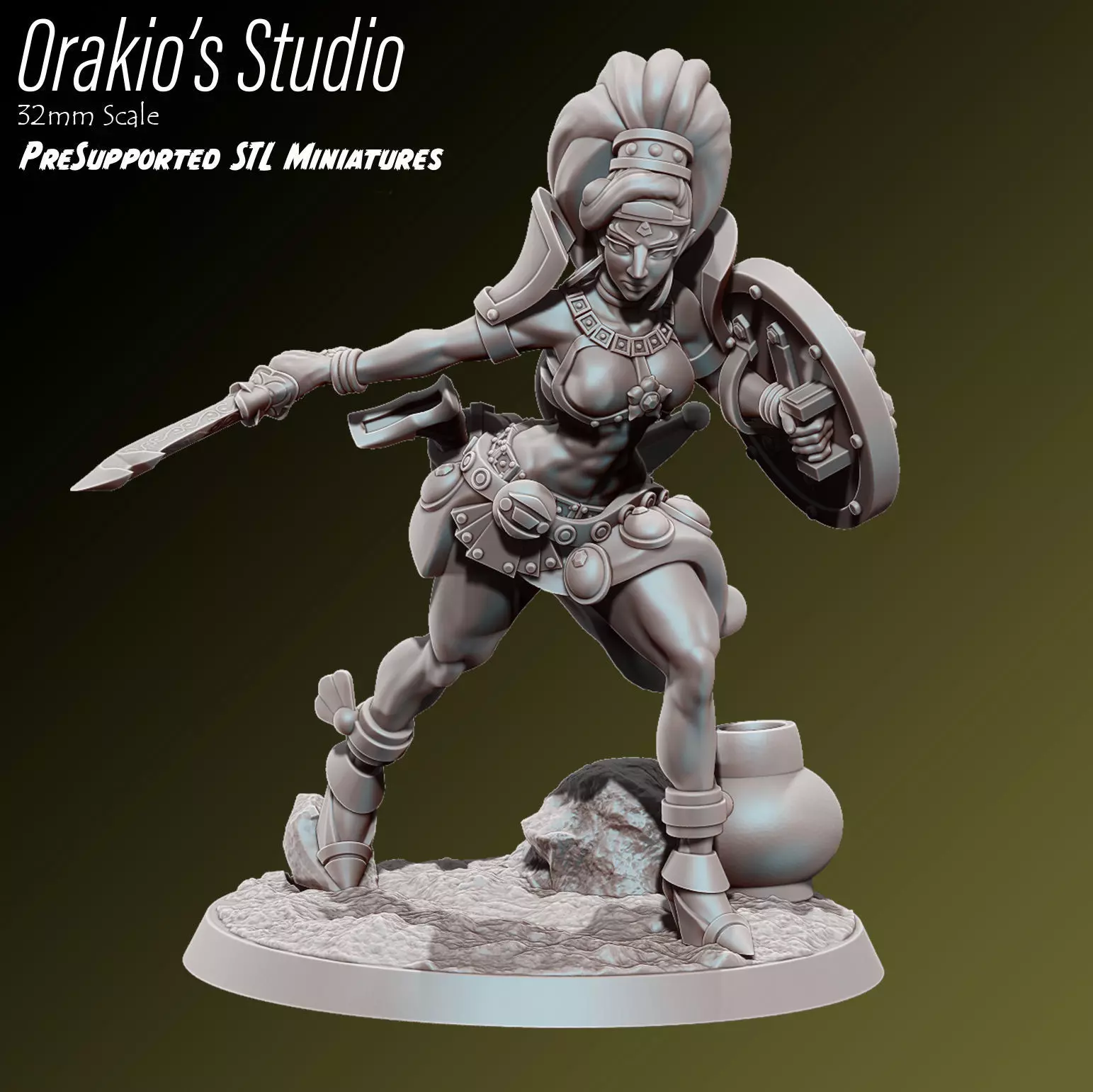 Desert Chief 3D print model_0