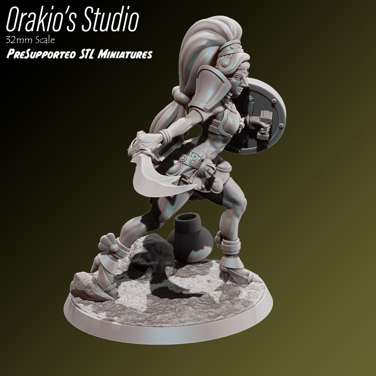 Desert Chief 3D print model_1