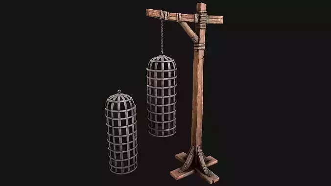 Hanging Torture Cage