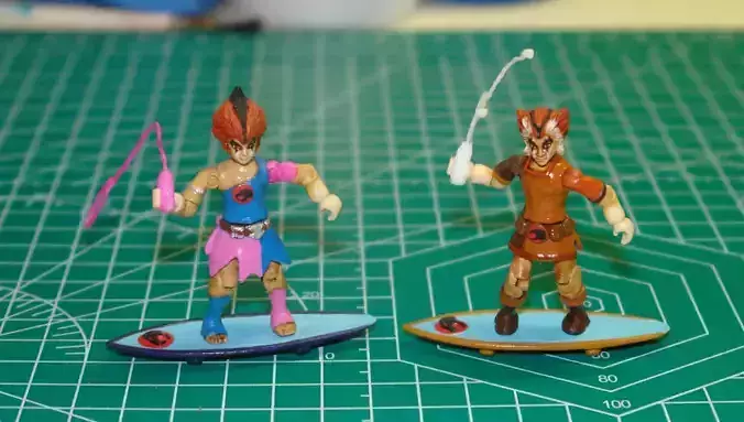 Mega Construx Thundercats Wily Kit and Wily Kat  3D print models 3D print model