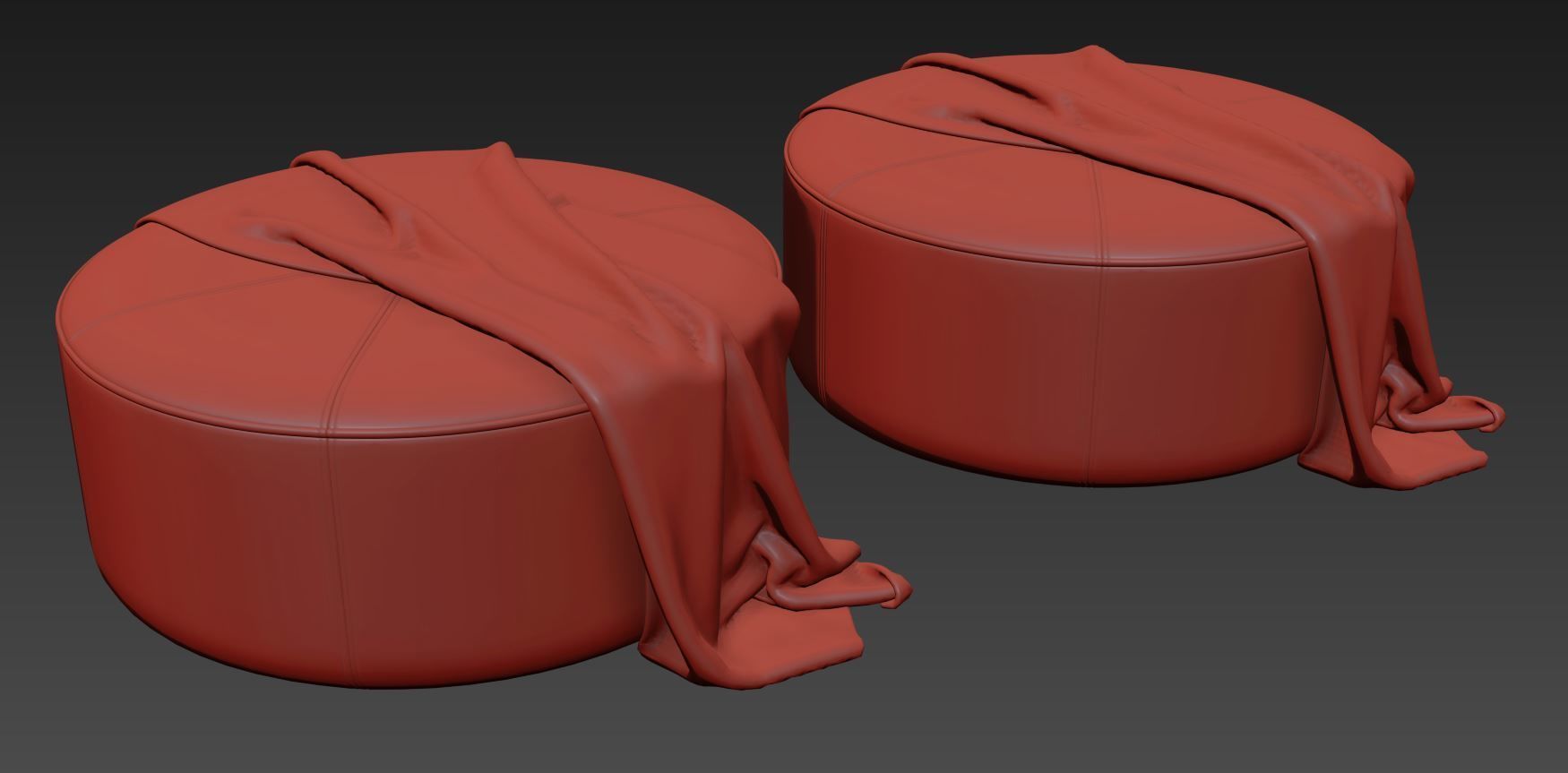 Busta Pouf by Tremolada 3D model_11