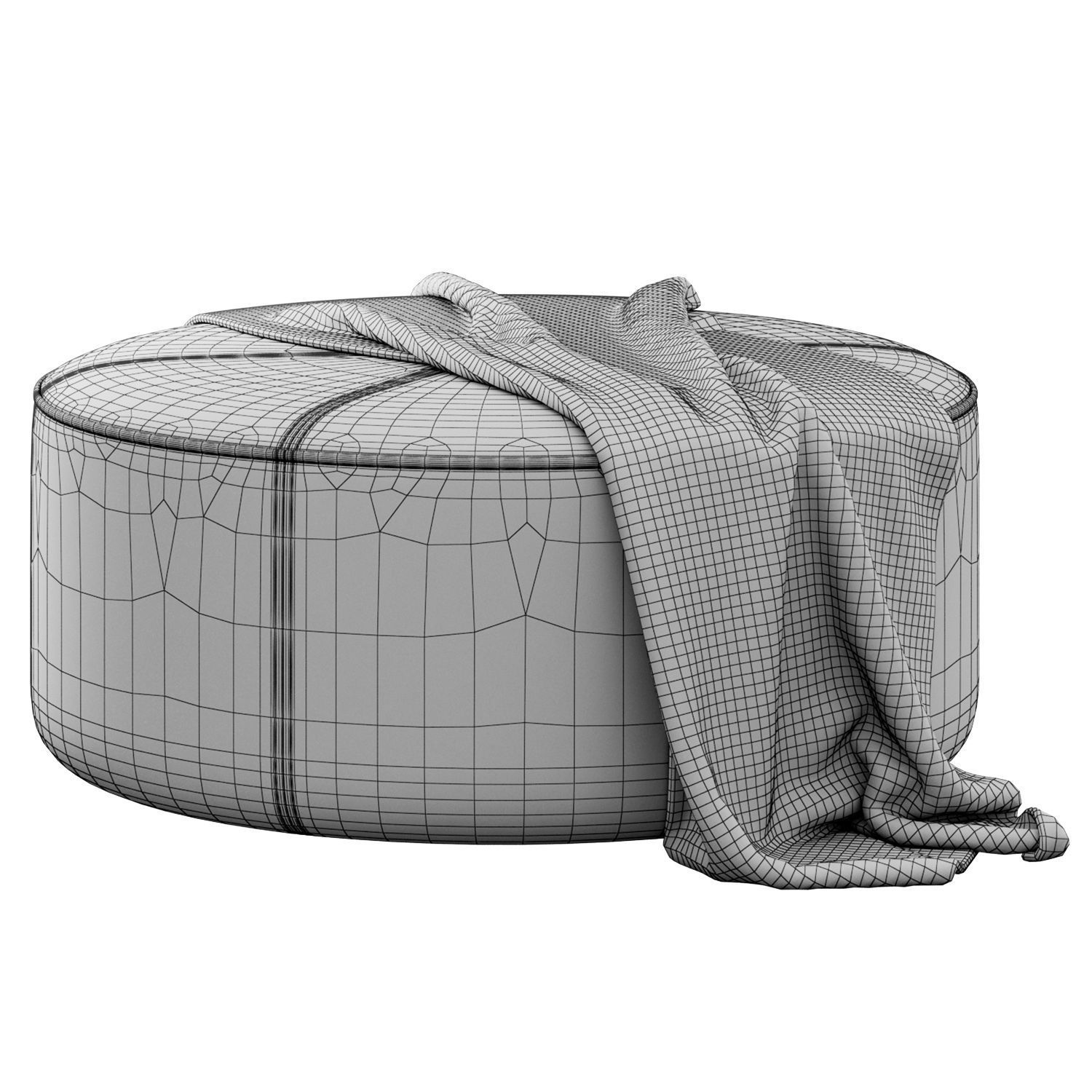 Busta Pouf by Tremolada 3D model_23