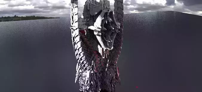 eadnaught Ship Wreck Spine 7