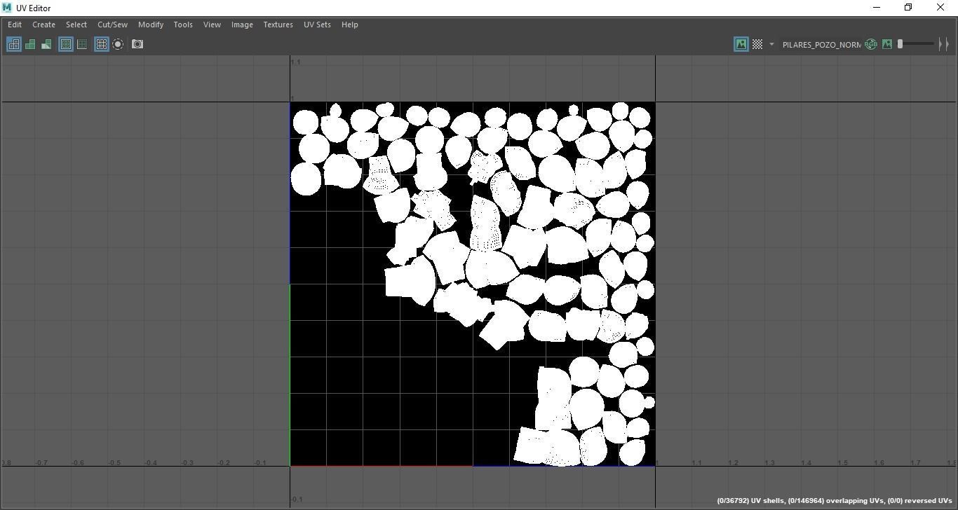 WELL MEDIEVAL FAN ART Low-poly 3D model_4
