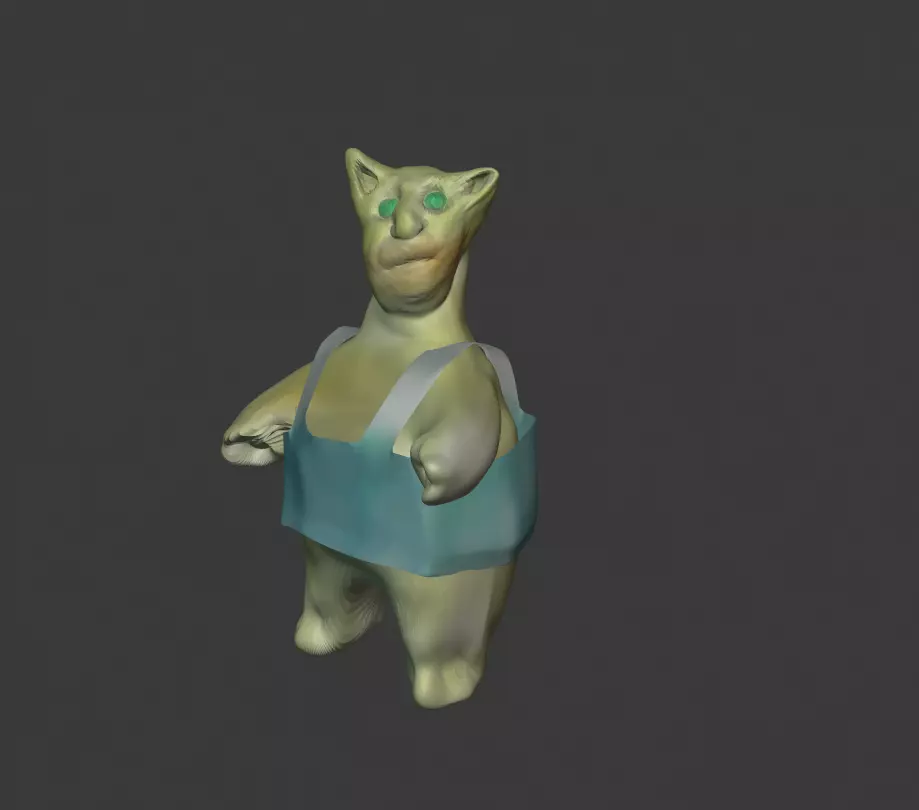 FANTASY CAT KINGDOM 3D MODEL 3D print model_0