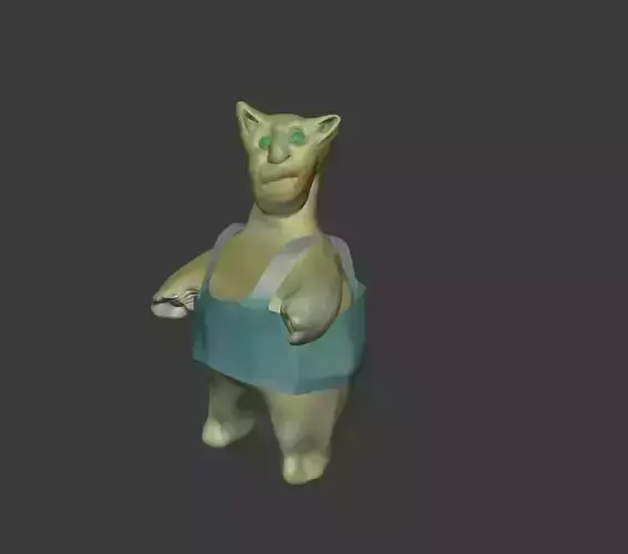 FANTASY CAT KINGDOM 3D MODEL