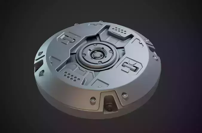  Mecha sci-fi  showcase printable model 3D print model
