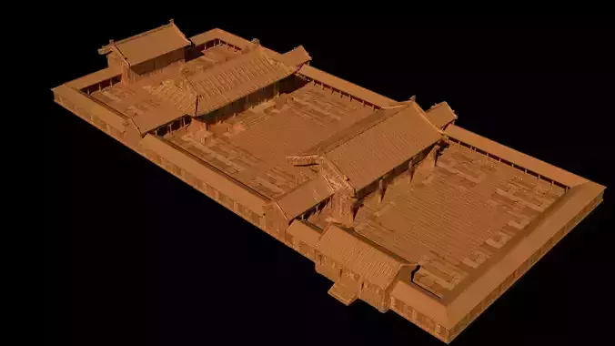 Chinese courtyard house