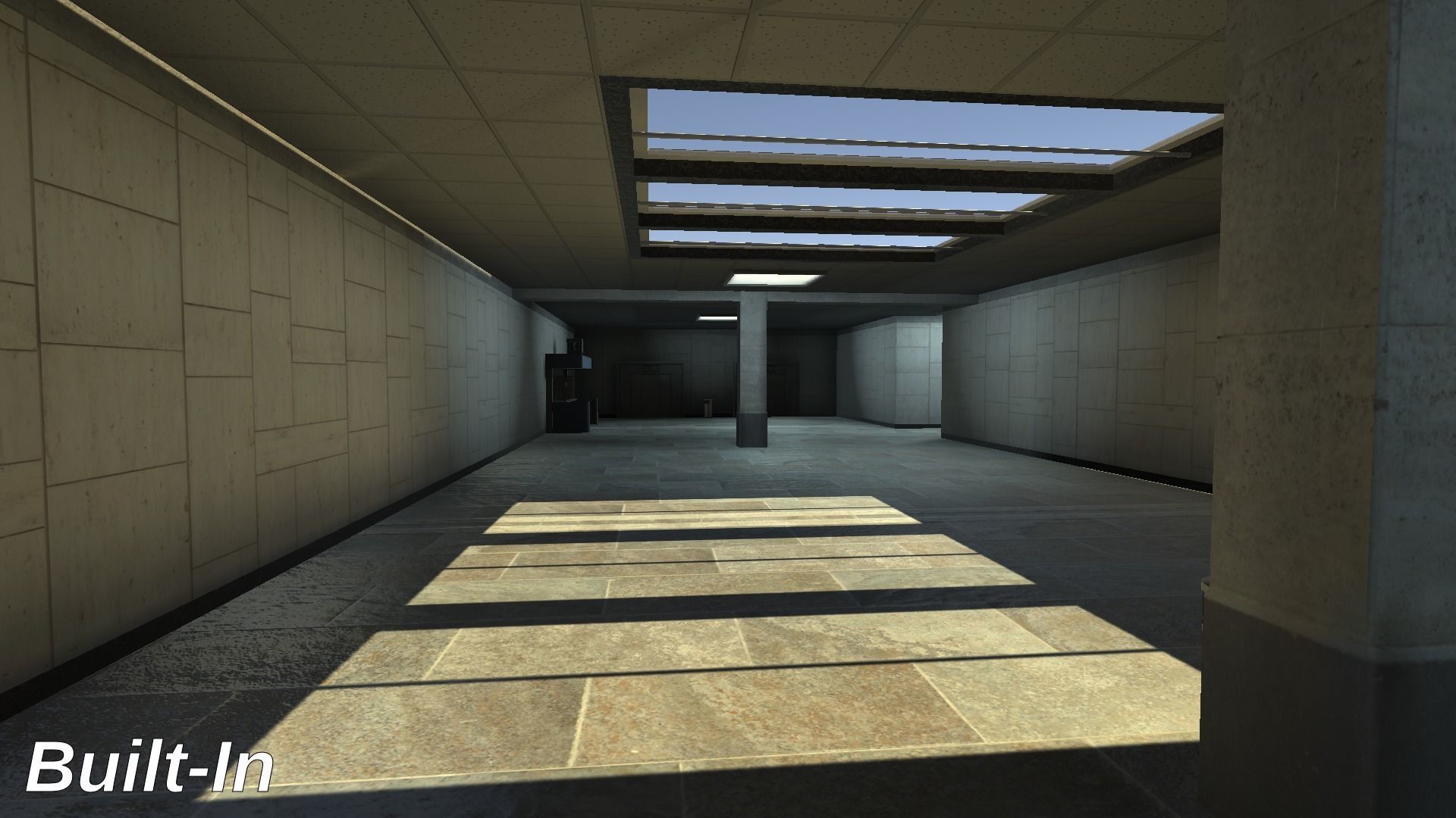 Airport Terminal Scene - High Detail - Unity3D Low-poly 3D model_22