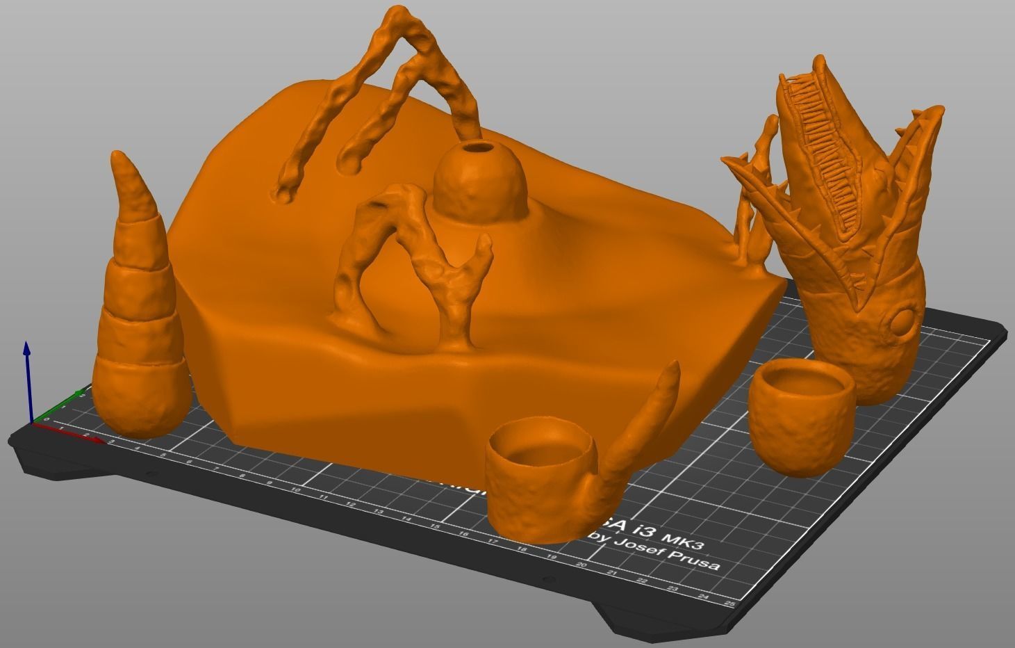 Sandworm 3D print model_5