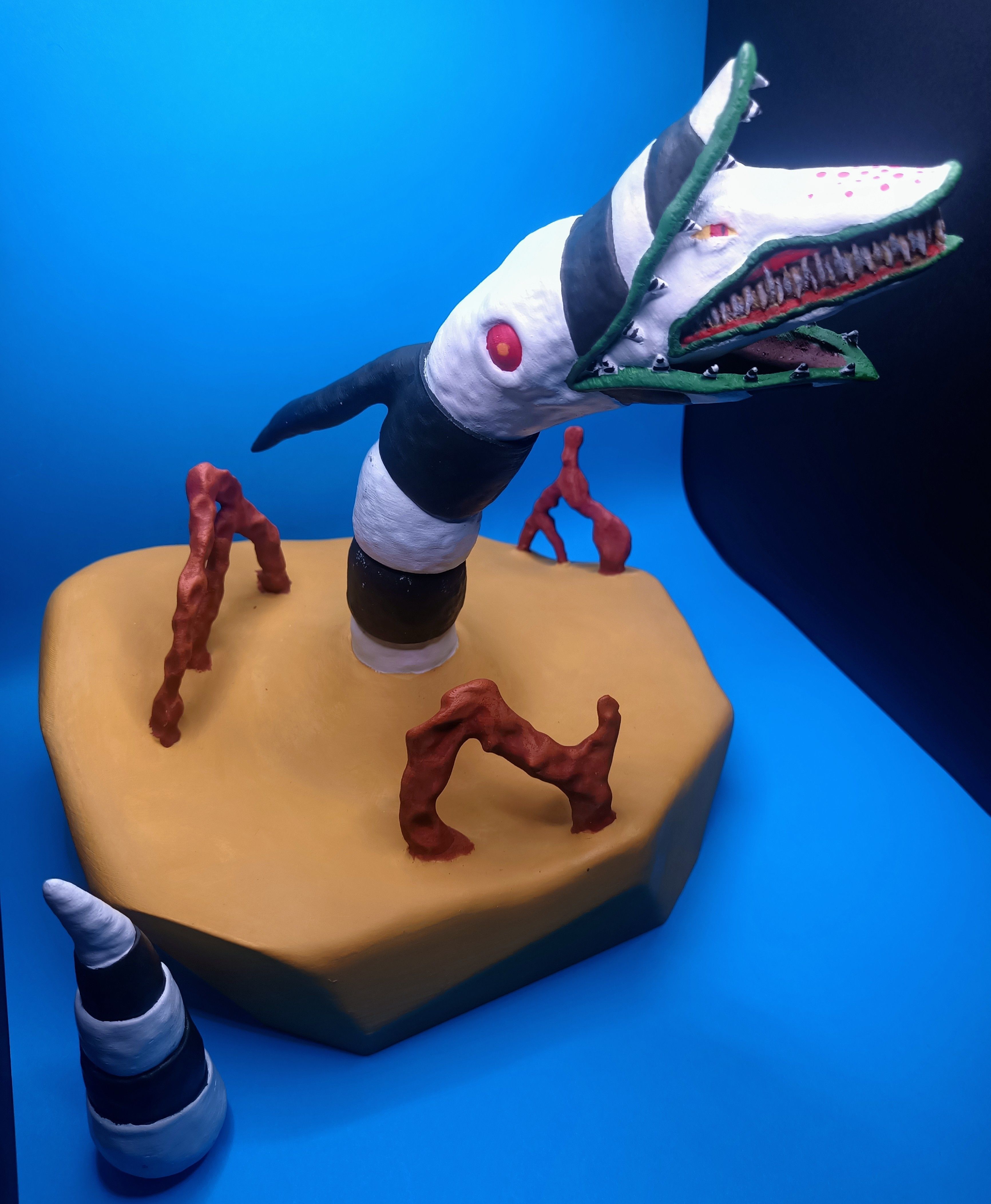 Sandworm 3D print model_16