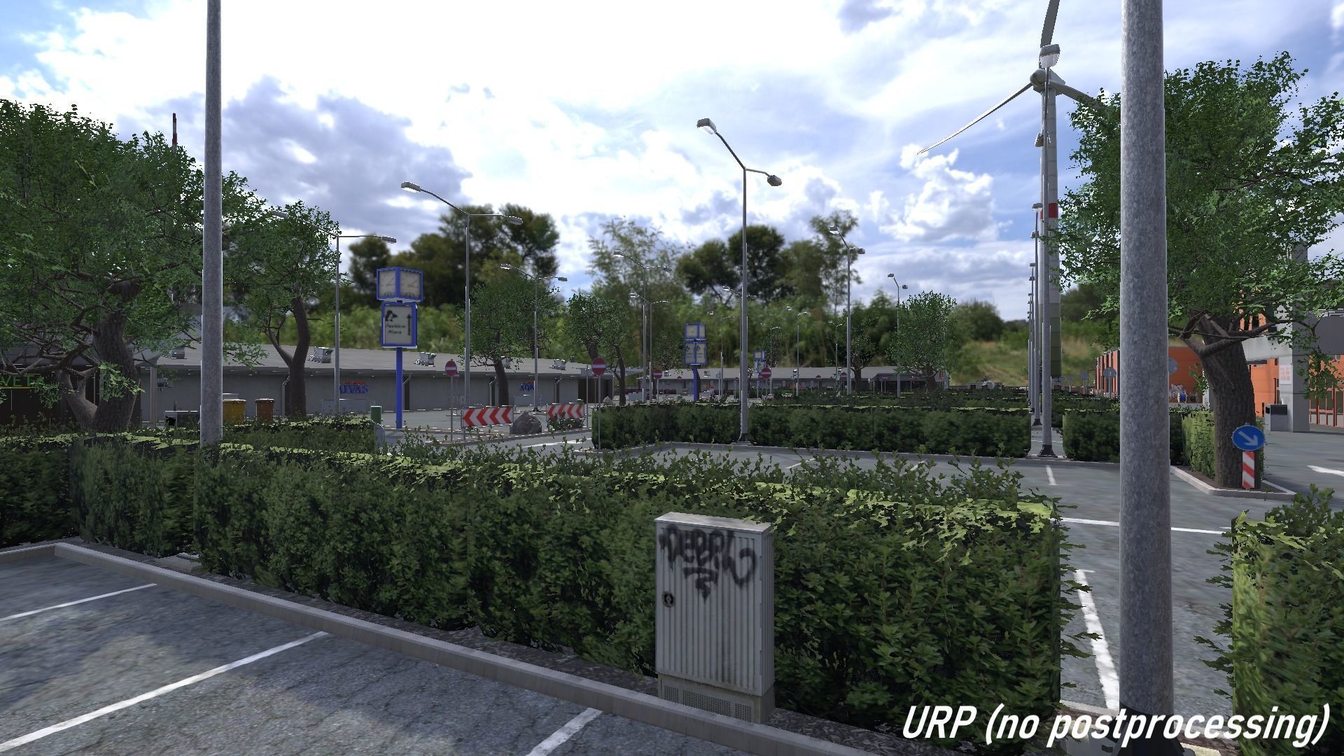 Mall Enviroment - Unity3D Low-poly 3D model_38