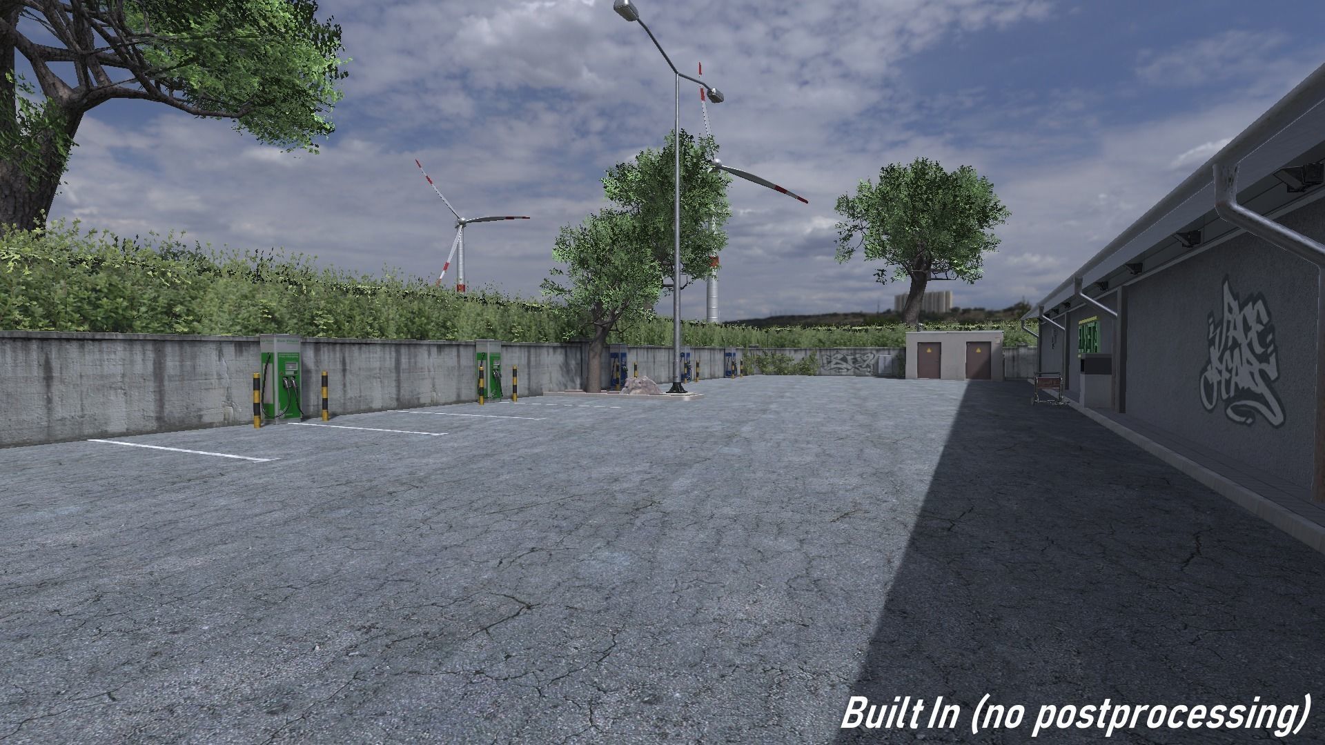 Mall Enviroment - Unity3D Low-poly 3D model_11