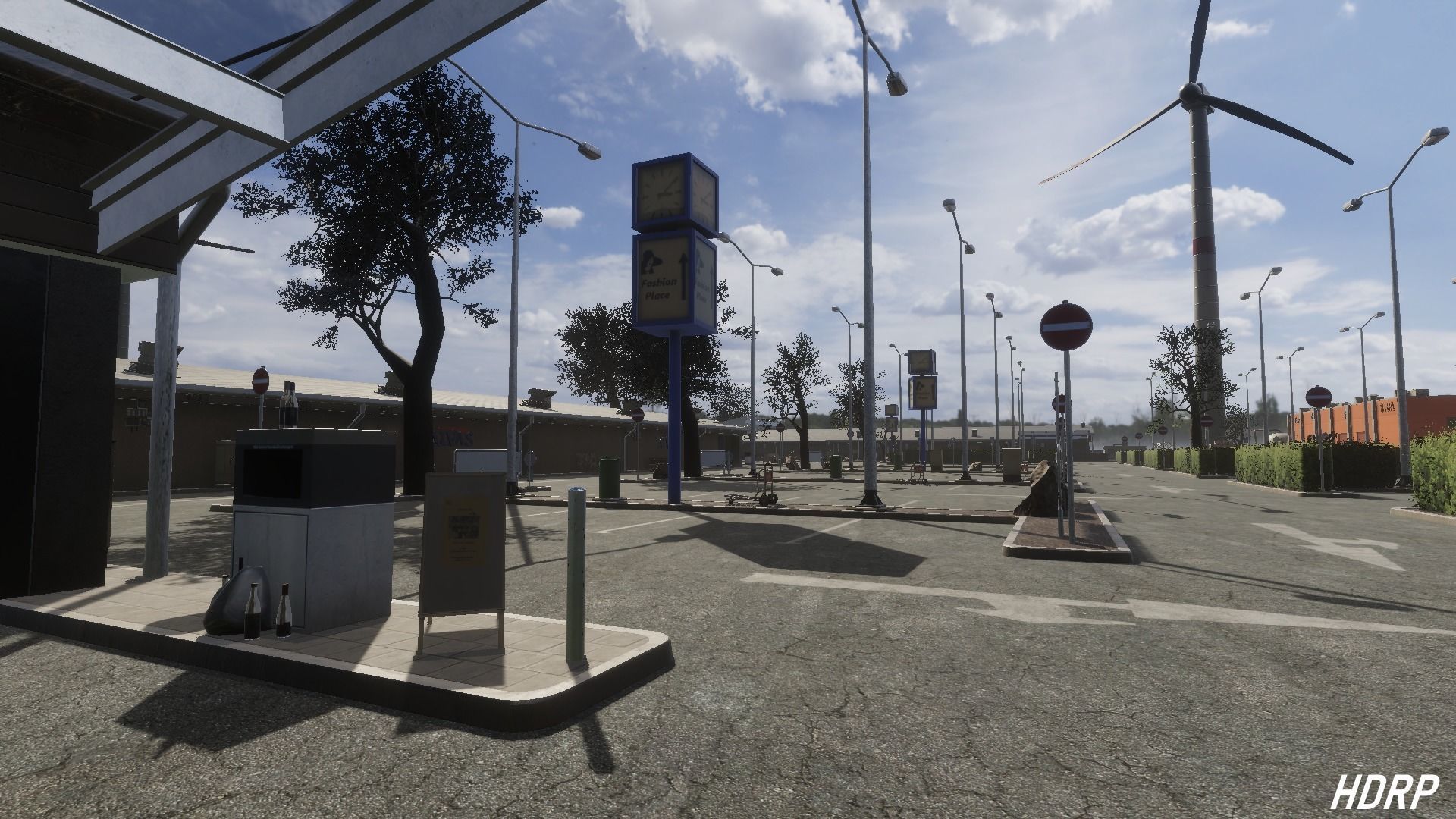 Mall Enviroment - Unity3D Low-poly 3D model_24