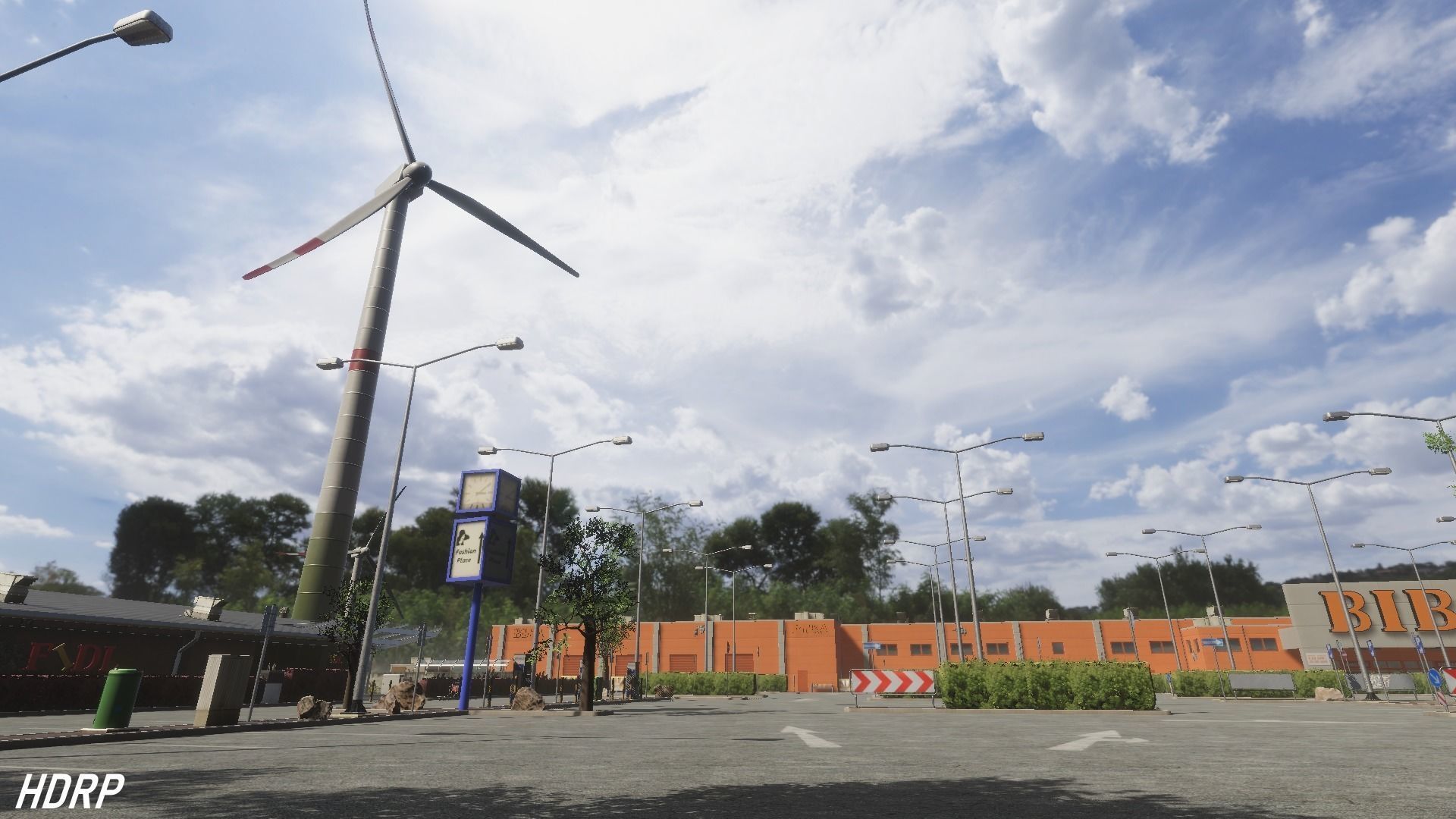 Mall Enviroment - Unity3D Low-poly 3D model_13