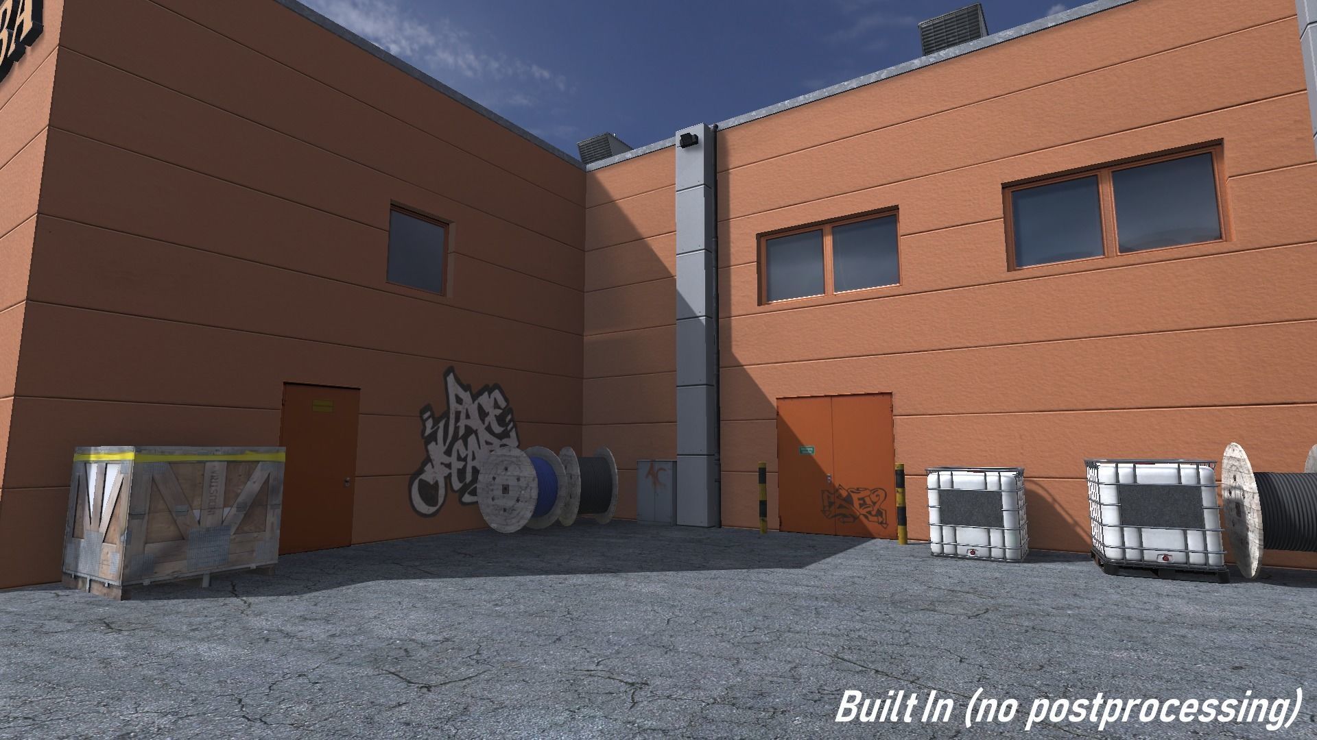 Mall Enviroment - Unity3D Low-poly 3D model_8