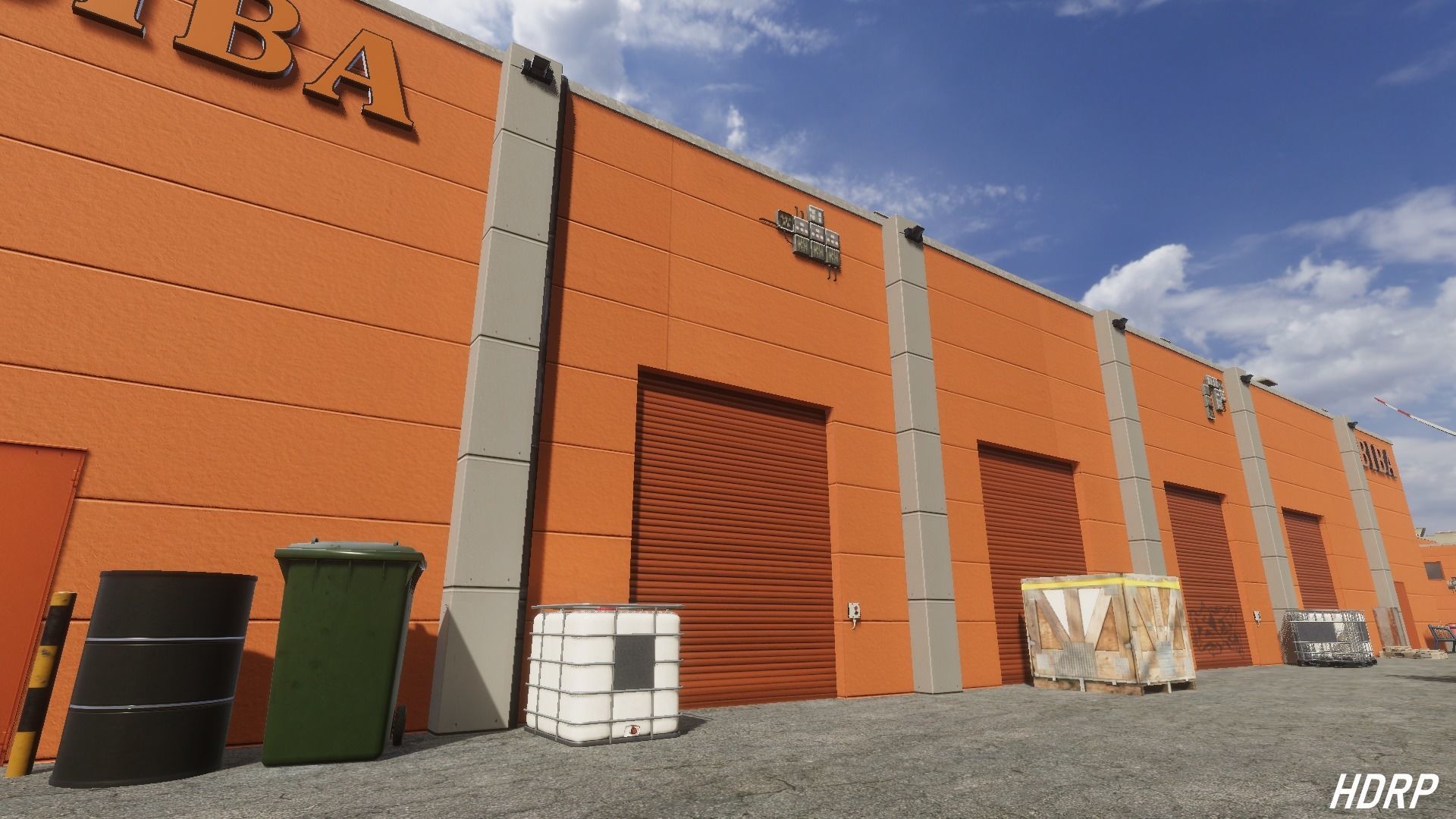 Mall Enviroment - Unity3D Low-poly 3D model_17