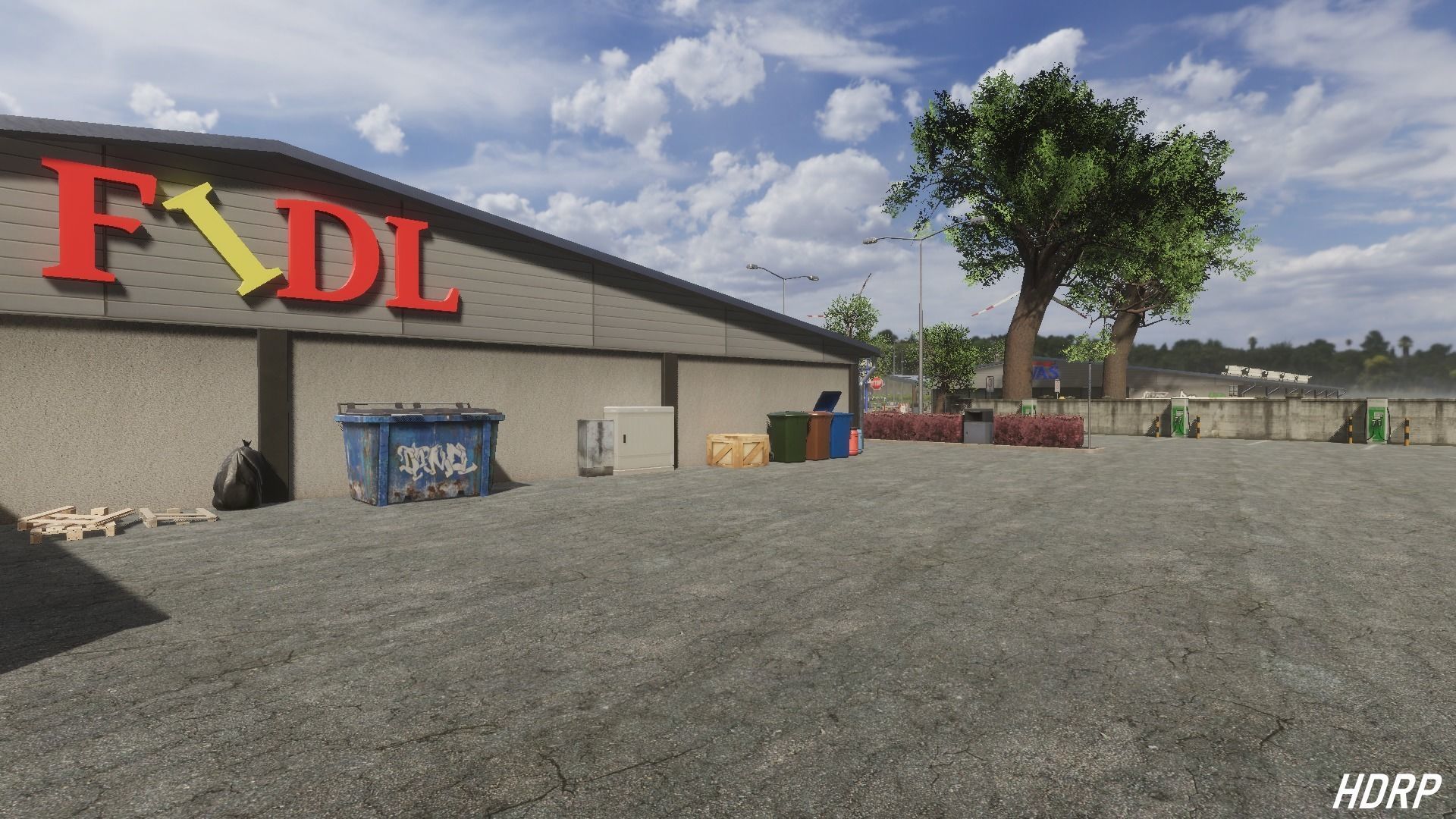 Mall Enviroment - Unity3D Low-poly 3D model_26