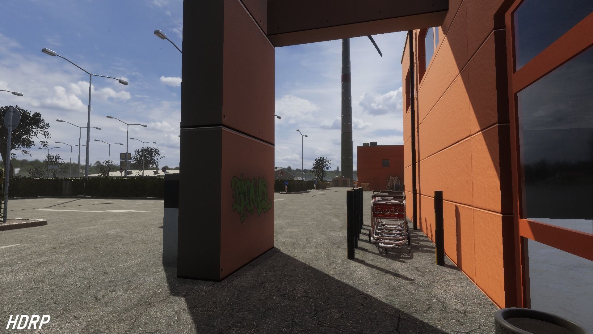 Mall Enviroment - Unity3D Low-poly 3D model_19