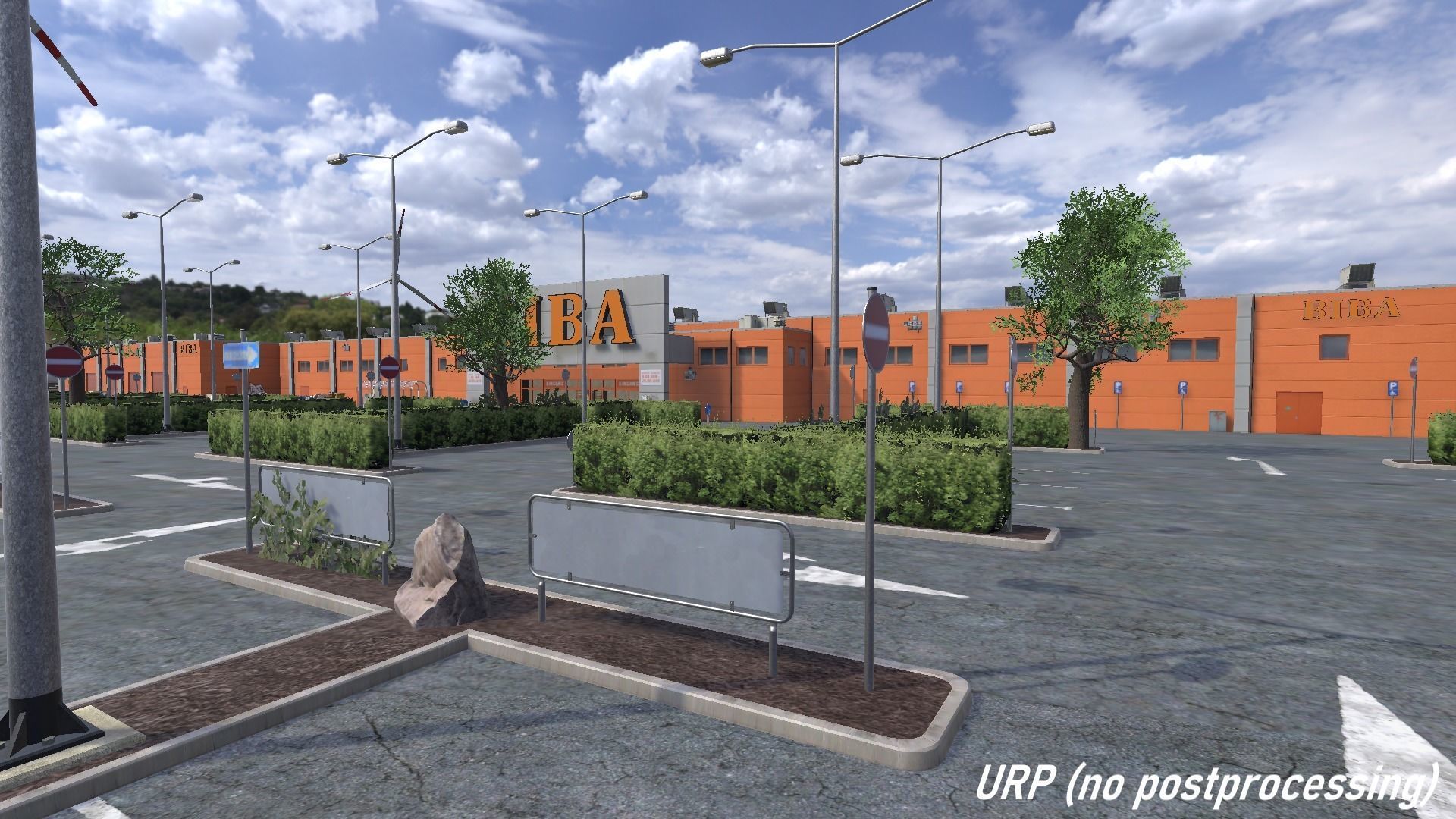 Mall Enviroment - Unity3D Low-poly 3D model_41