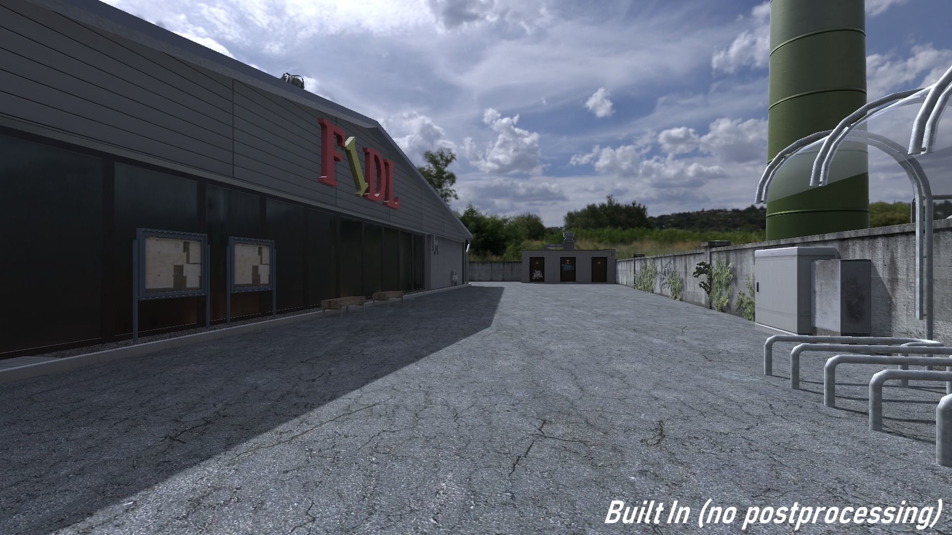 Mall Enviroment - Unity3D Low-poly 3D model_5