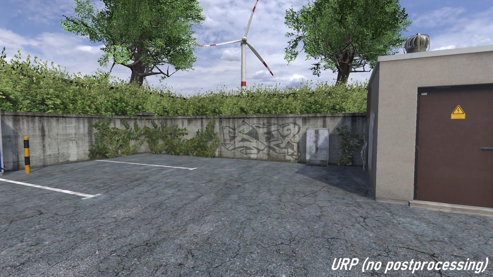 Mall Enviroment - Unity3D Low-poly 3D model_39